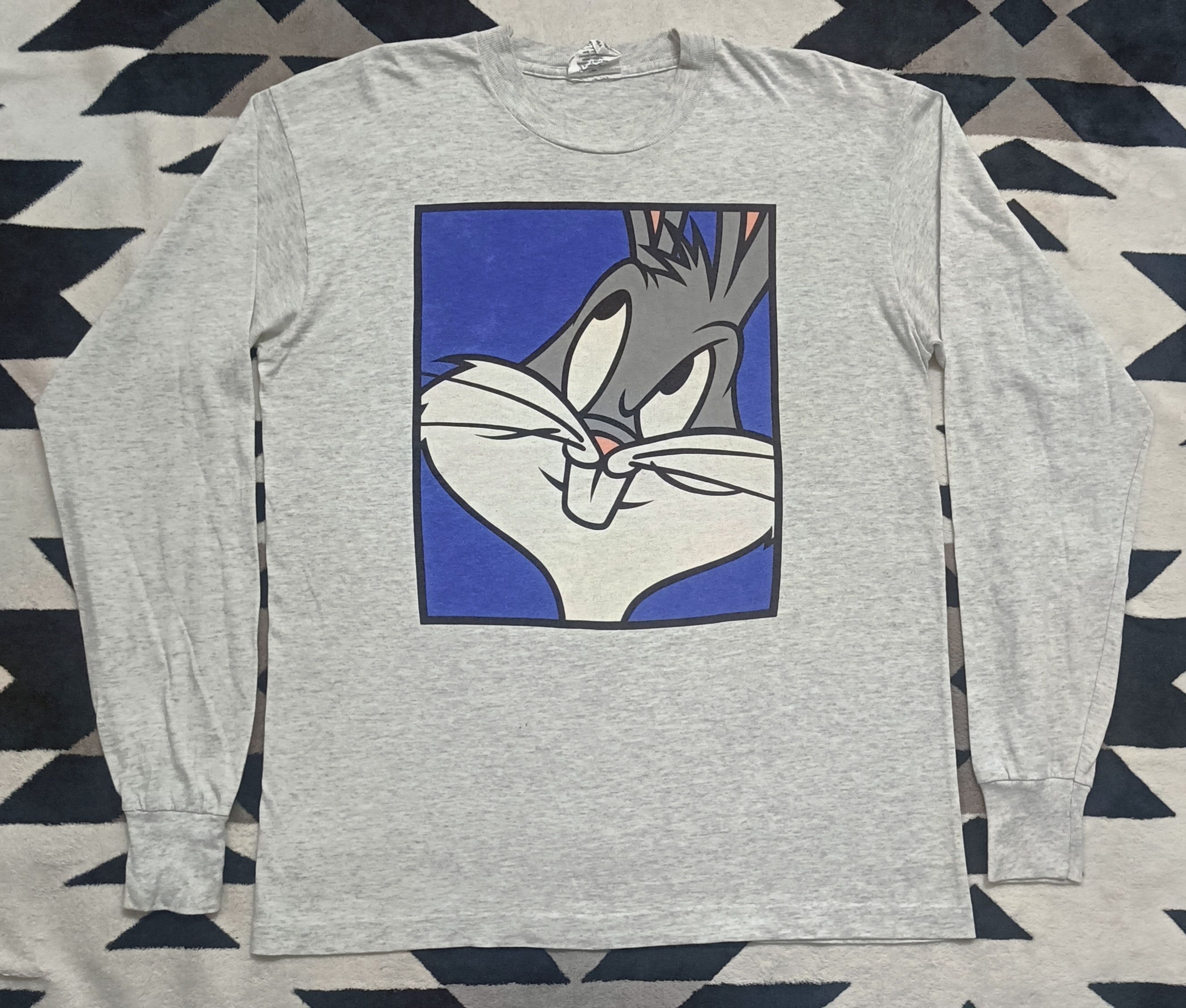 Cartoon Network × Vintage 🔥🔥 Rare Vintage 90s Looney Tunes Long Sleeve Tee Size US L / EU 52-54 / 3 - 2 Thumbnail