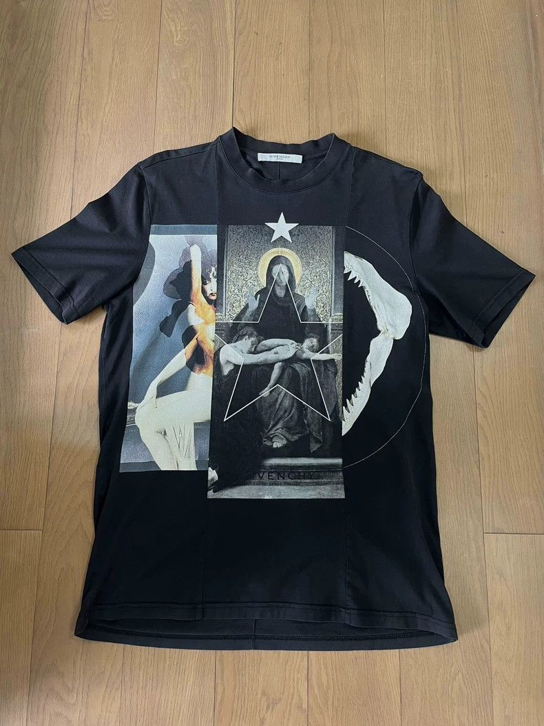 Givenchy Givenchy Virgin Mary short sleeve with cross stitching at Size US XS / EU 42 / 0 - 1 Thumbnail
