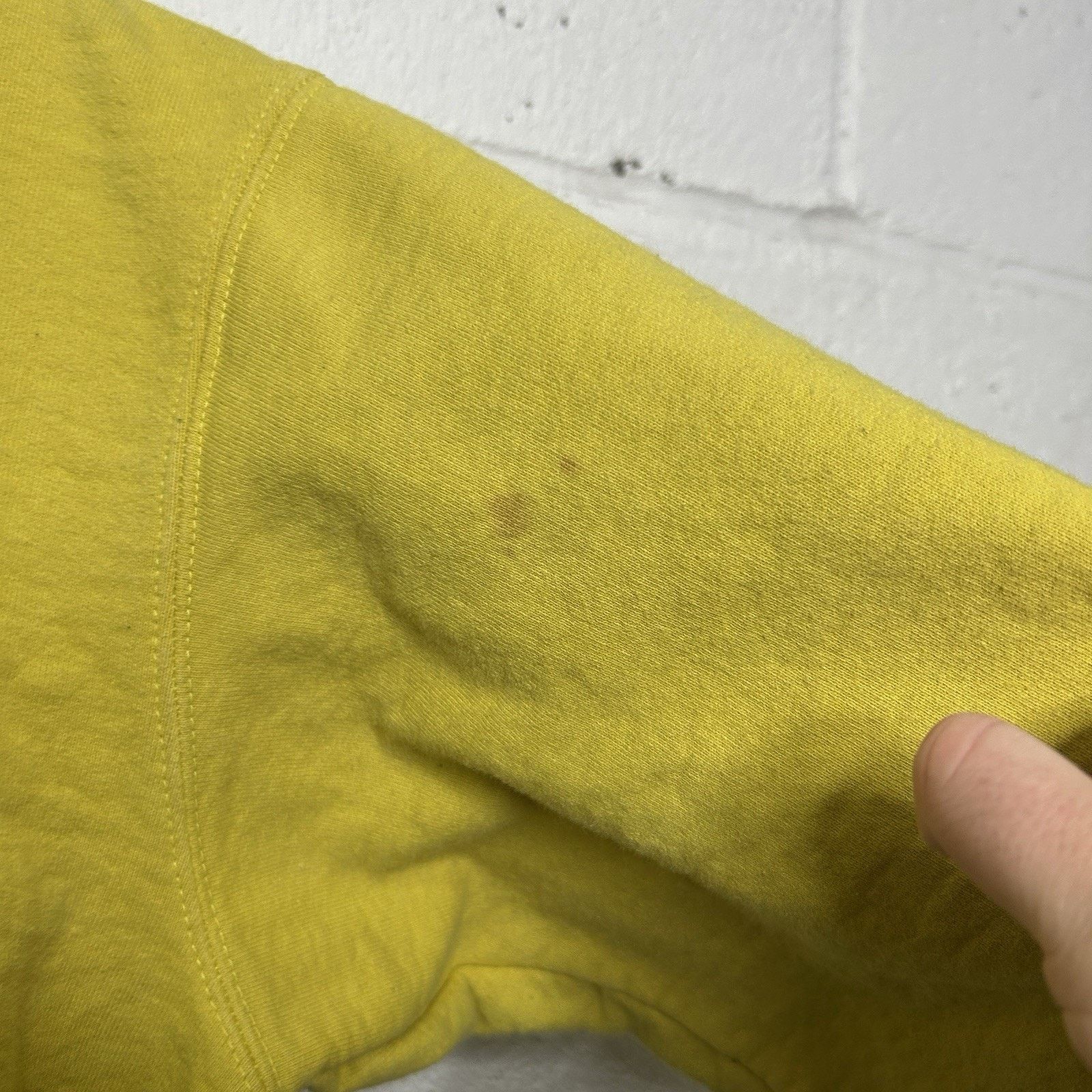 Supreme Supreme Pearl Hooded Sweatshirt “Lemon Yellow” FW20 Size US S / EU 44-46 / 1 - 5 Thumbnail