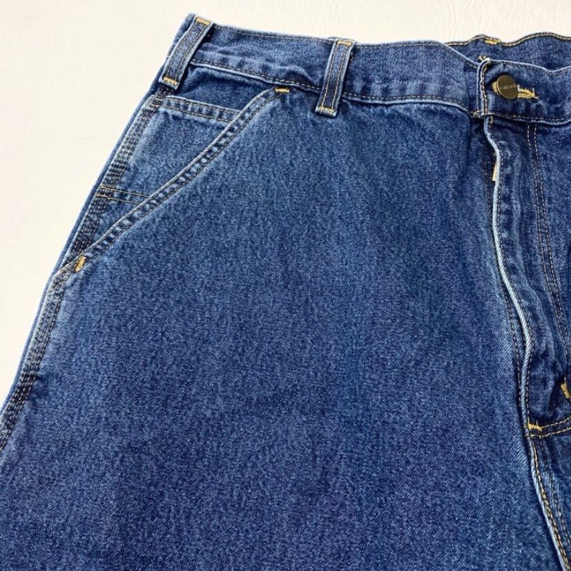Carhartt VINTAGE Carhartt Carpenter Jeans B13 DPS Mens 36x36 Blue Denim Original Dungaree Fit Size US 36 / EU 52 - 4 Thumbnail