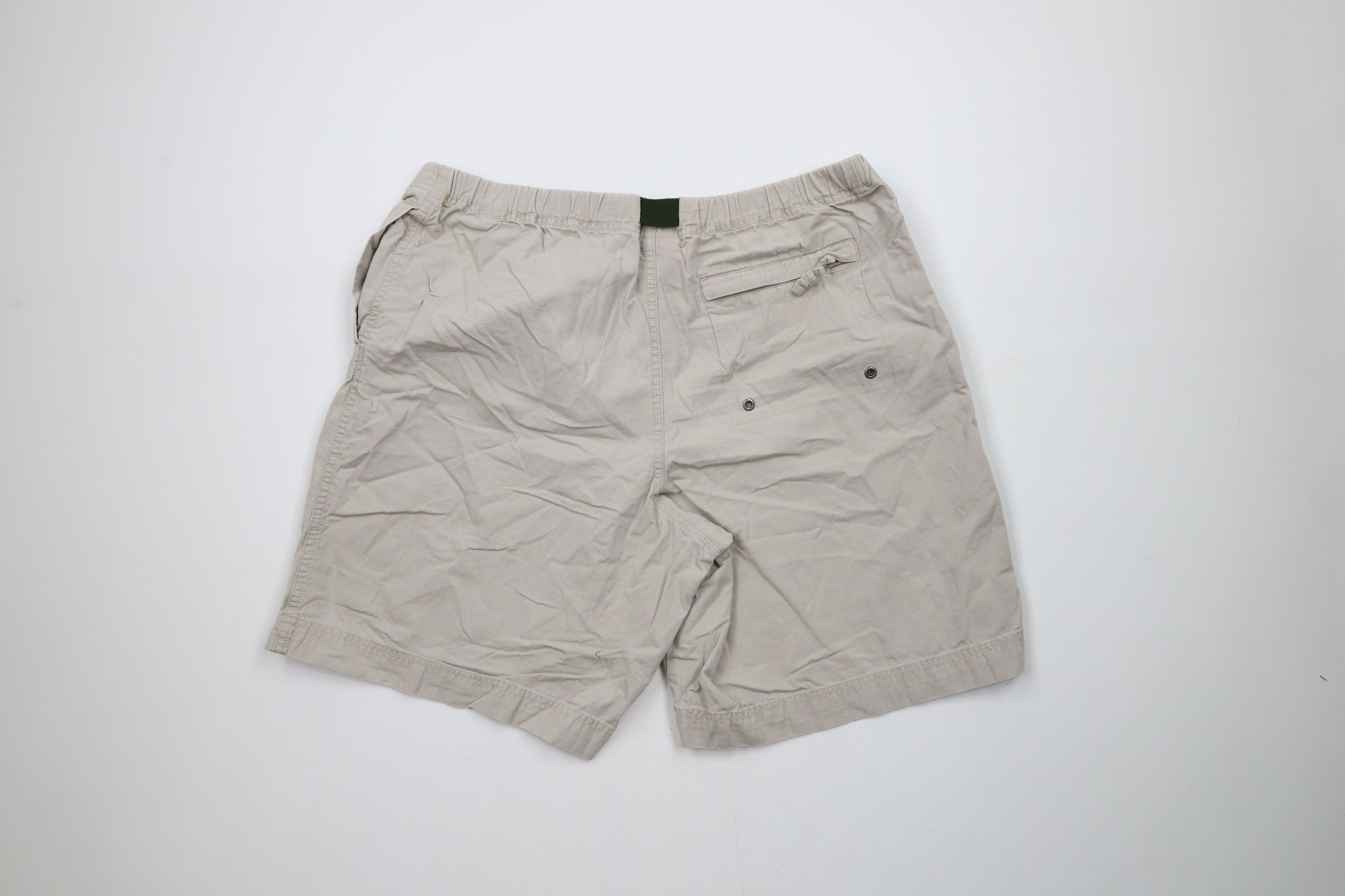 Gap × Vintage Vintage Y2K 2001 Gap Belted Ripstop Cotton Above Knee Shorts Size US 34 / EU 50 - 8 Thumbnail