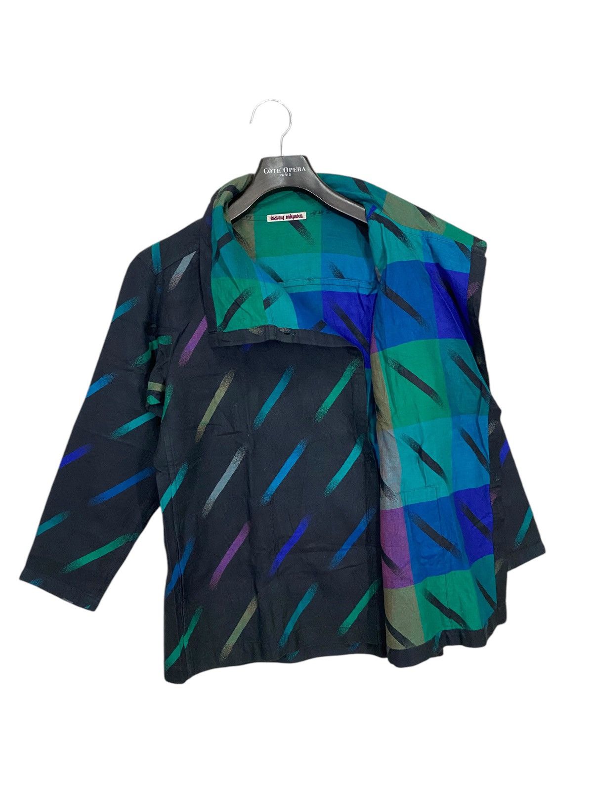 Designer × Issey Miyake × Vintage Vintage 80s ISSEY MIYAKE SHIRT JAPANASE STYLE Size US M / EU 48-50 / 2 - 6 Thumbnail