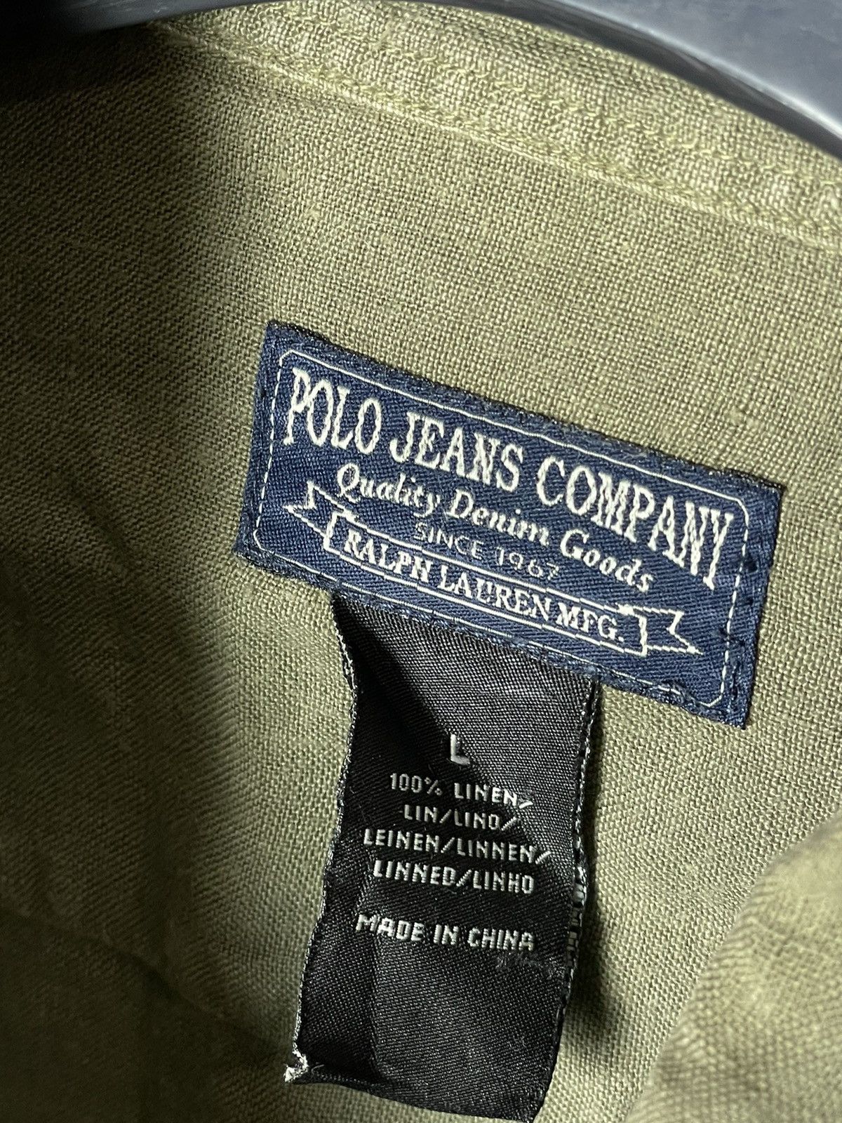Polo Ralph Lauren × Ralph Lauren × Vintage Polo Ralph Lauren casual over shirt jacket quilt Size US L / EU 52-54 / 3 - 8 Thumbnail