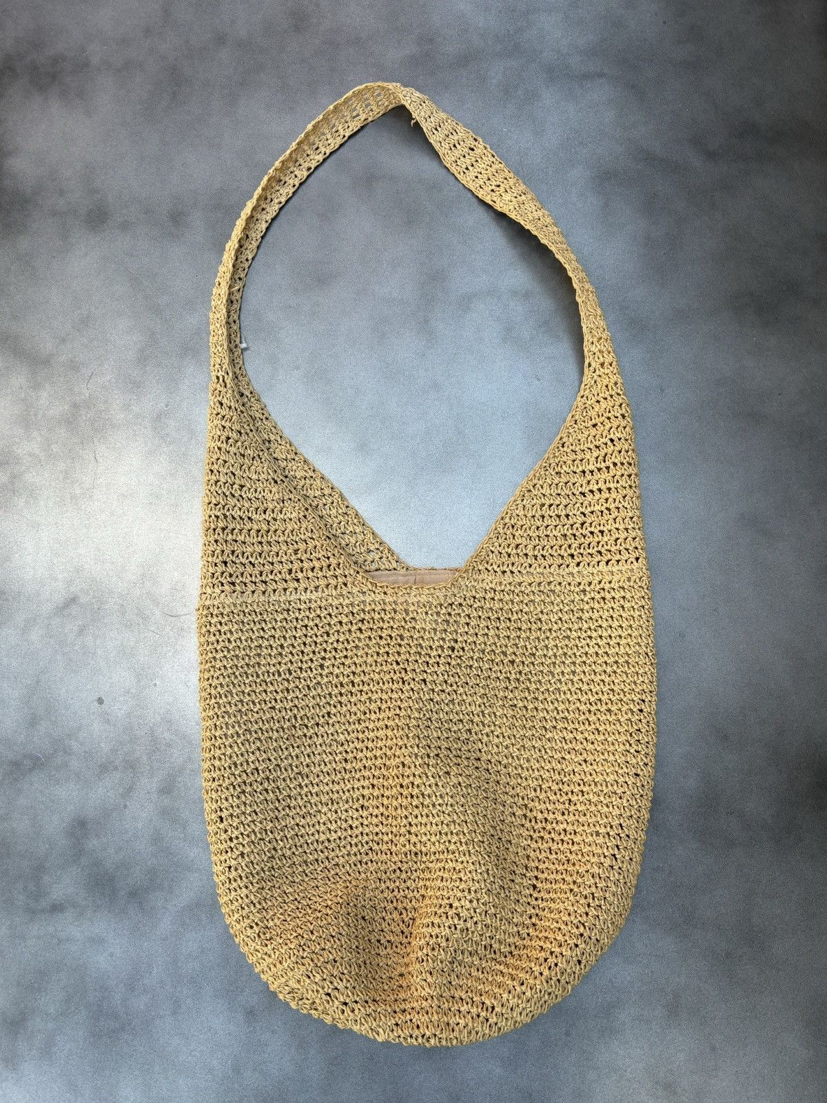 Japanese Brand Rattan Hobo Bag Straw Weave Cross Body Woven Messenger Tote Size ONE SIZE - 1 Thumbnail