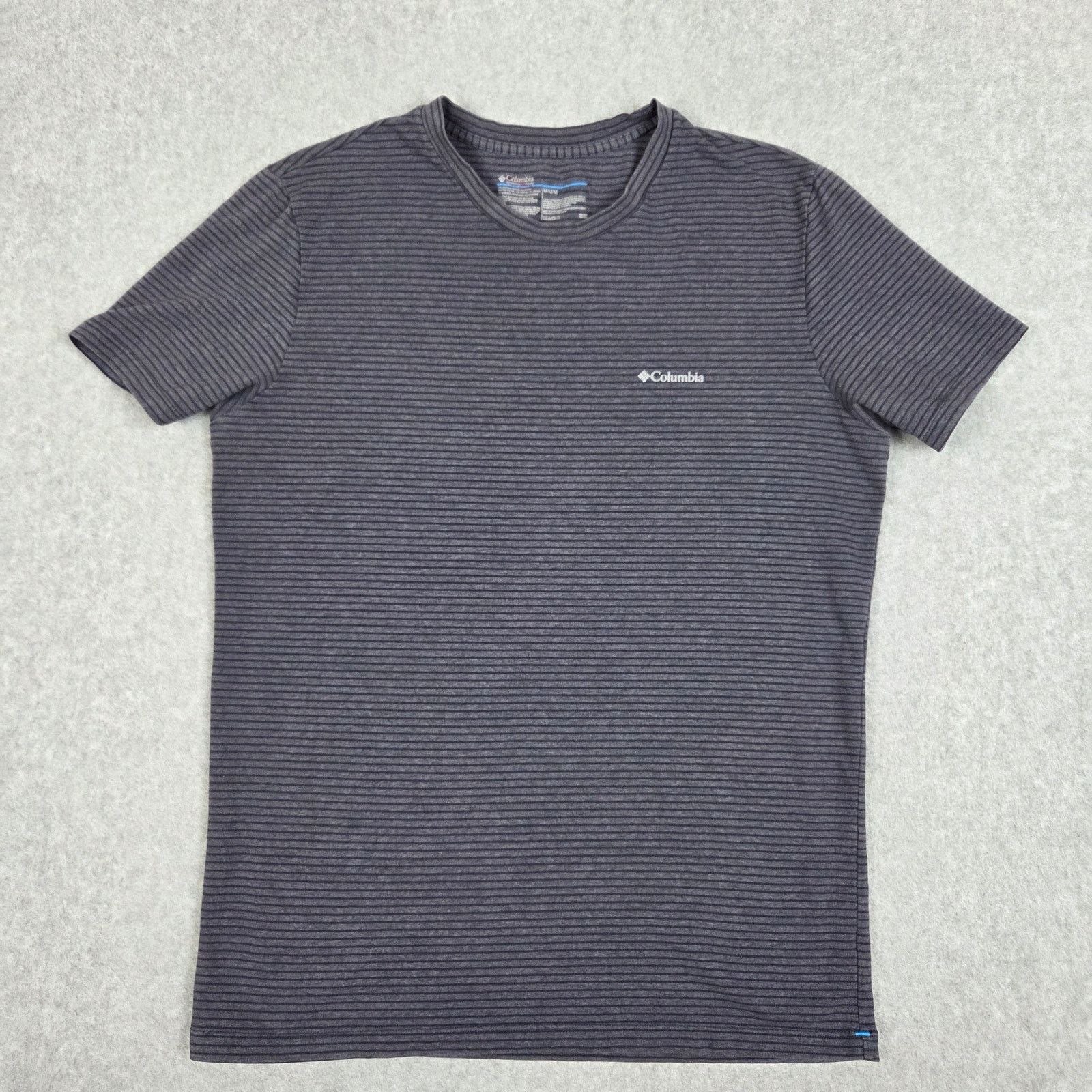 Columbia Columbia Mens Medium Gray Striped Short-Sleeve T-Shirt Size US M / EU 48-50 / 2 - 2 Thumbnail