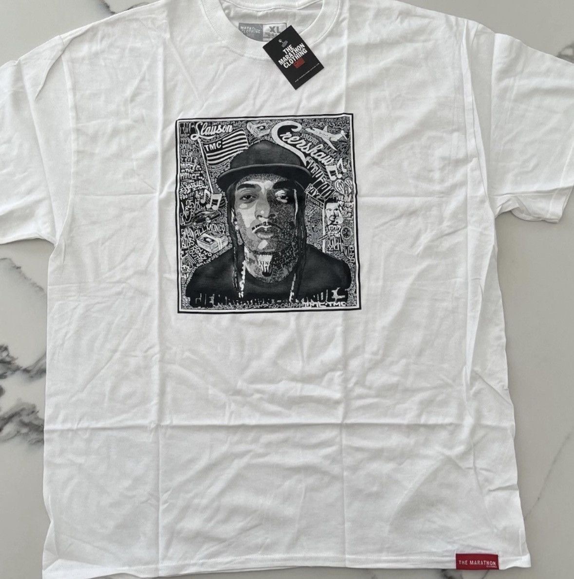 Other Nipsey Hussle “The Marathon” T- shirt size Small Streetwear Size US S / EU 44-46 / 1 - 3 Thumbnail