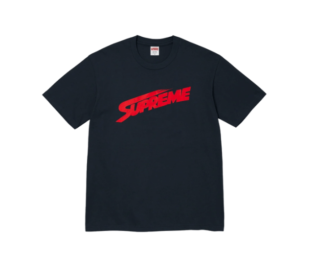 image of Hypebeast x Supreme Mont Blanc Tee Navy • Xl, Men's