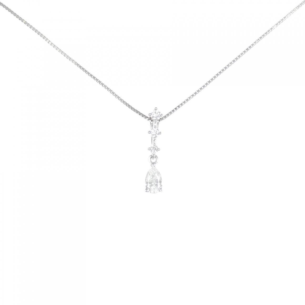 Tasaki Tasaki Au750 Diamond Necklace Metal Necklace DUTY FREE for USA