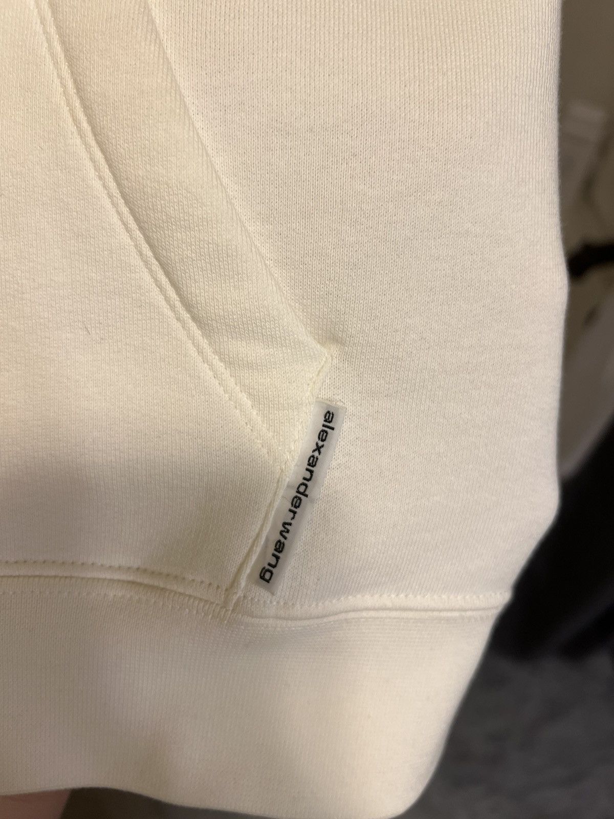 Alexander Wang White hoodie Size US XL / EU 56 / 4 - 3 Thumbnail