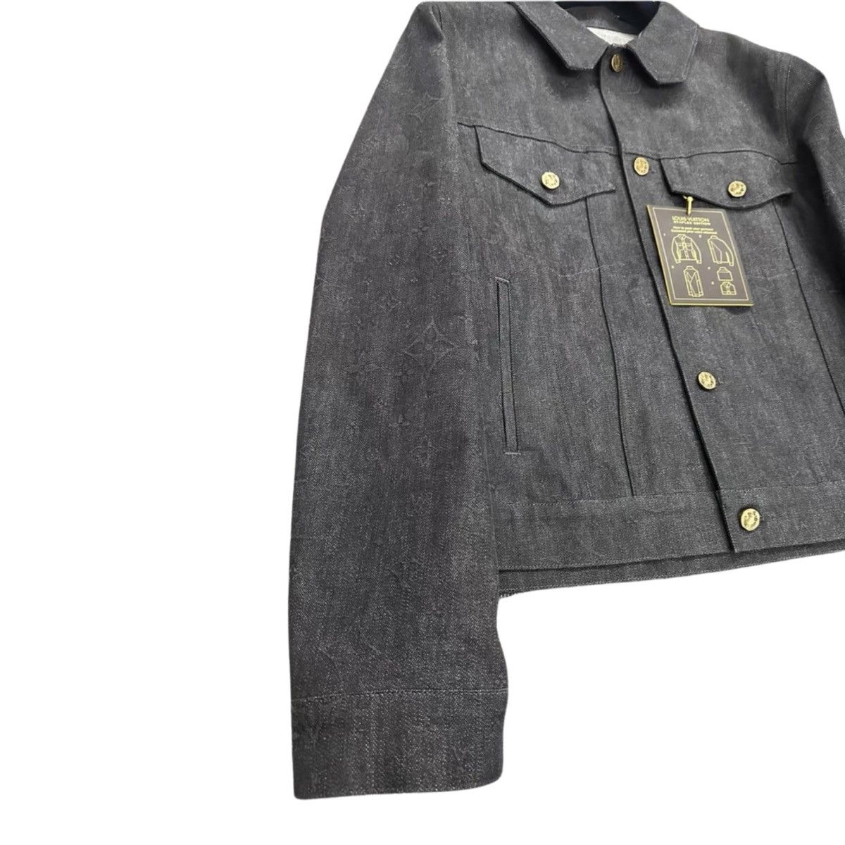 Louis Vuitton *RARE* Louis Vuitton Denim Jacket Sz.52 Size US L / EU 52-54 / 3 - 6 Thumbnail