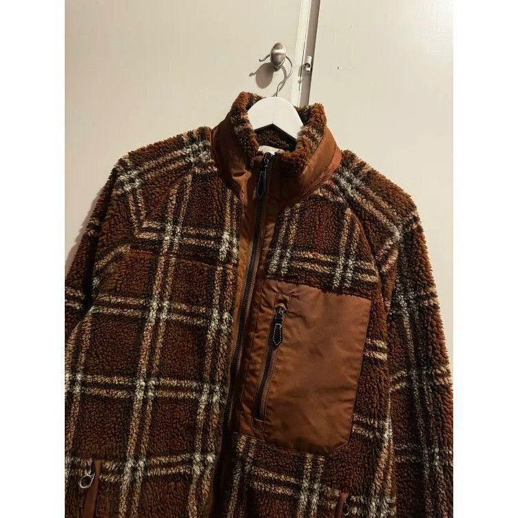 Burberry Burberry Check Panel Fleece Jacket Size US S / EU 44-46 / 1 - 7 Thumbnail