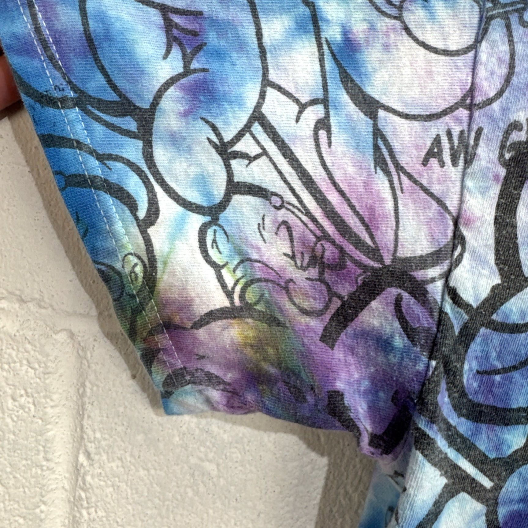 Liquid Blue Liquid Blue Popeye The Great Gazookus Short Sleeve Tie Dye T Shirt Large Multicolor Mens Size US L / EU 52-54 / 3 - 4 Thumbnail