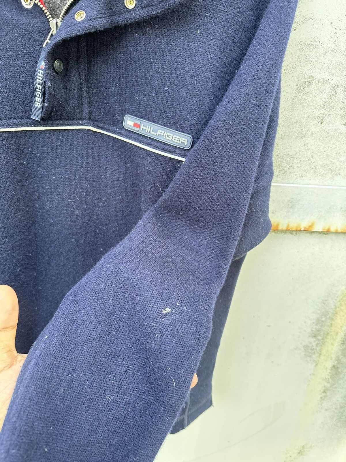 Tommy Hilfiger Tommy Hilfiger Wool Pullover Jacket Size US M / EU 48-50 / 2 - 9 Thumbnail