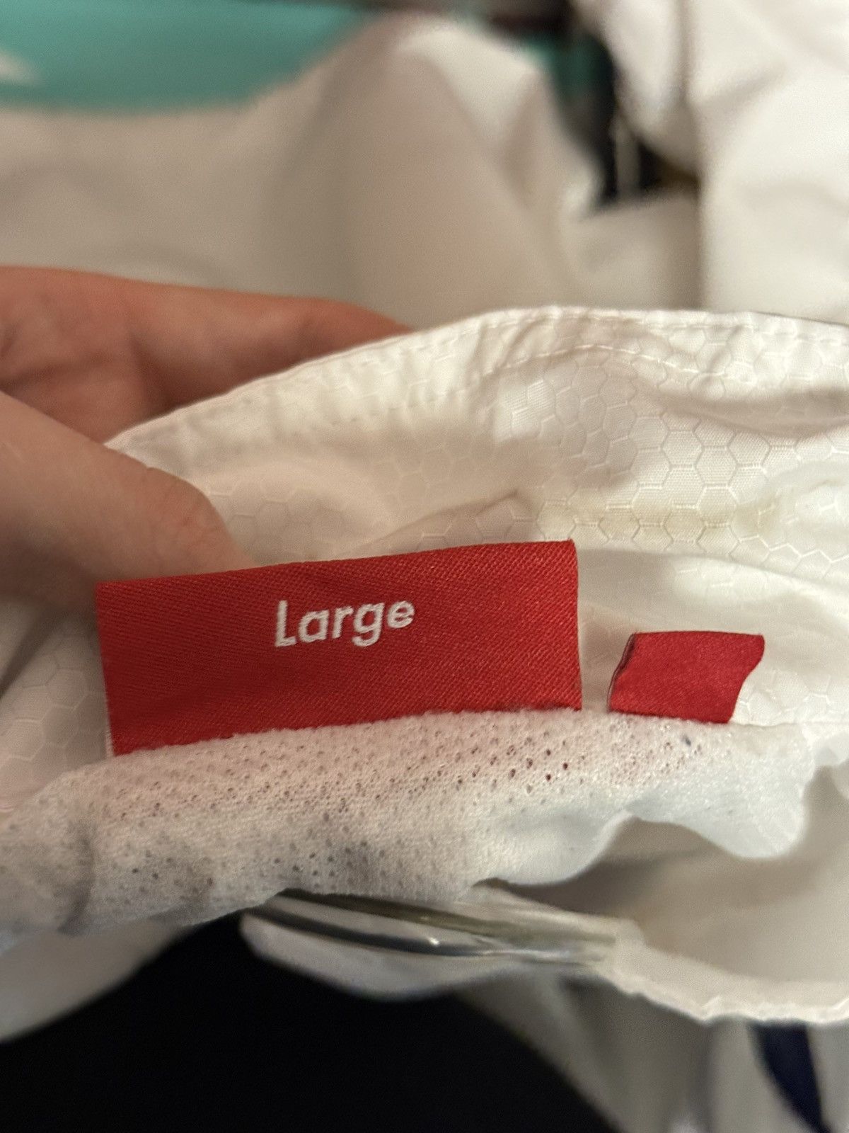 Supreme Supreme Reflective Piping Jacket White Size Large Size US L / EU 52-54 / 3 - 10 Thumbnail