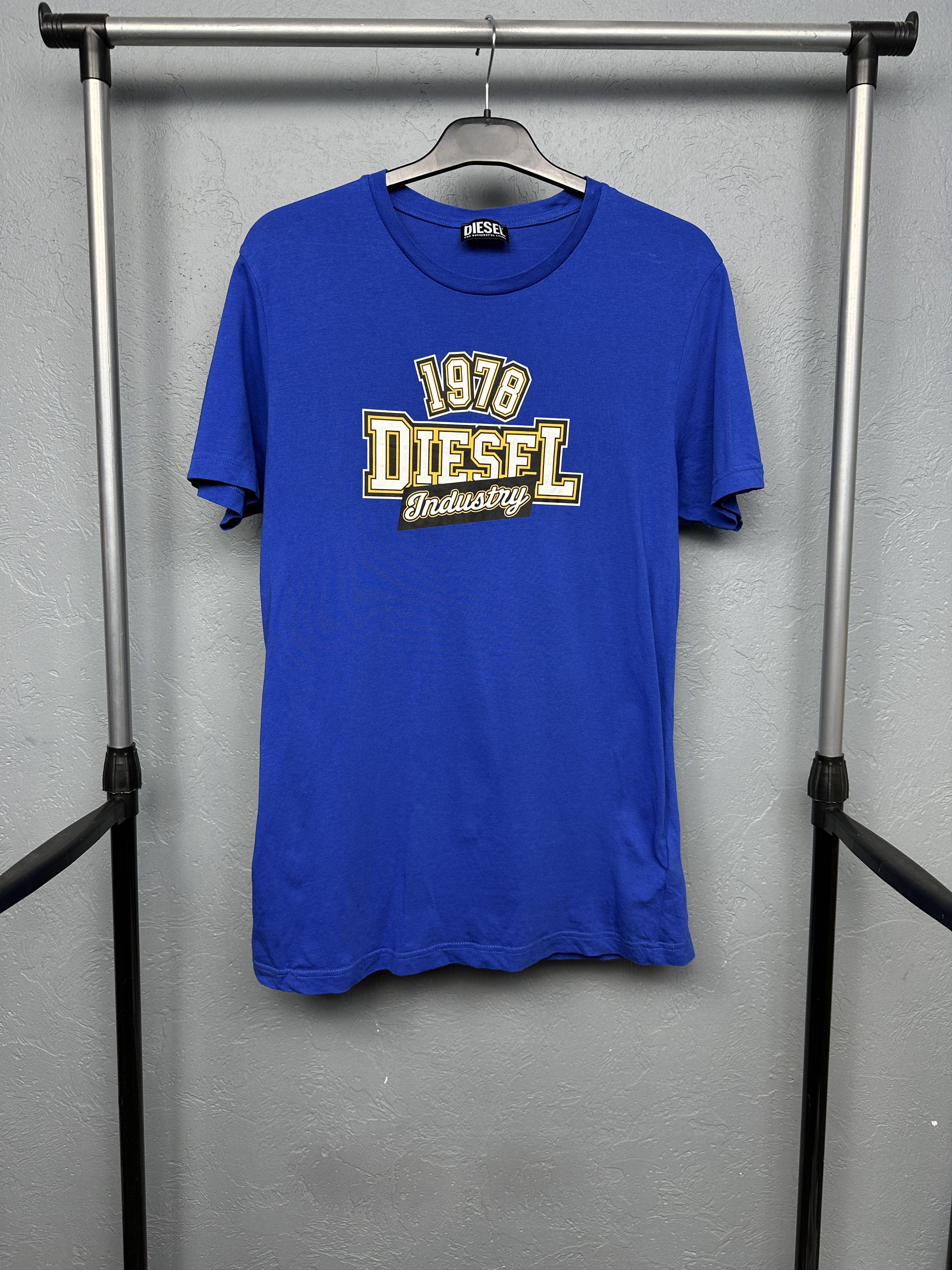 Diesel Diesel Big Logo Mens T-Shirt Tee Size US L / EU 52-54 / 3 - 1 Thumbnail