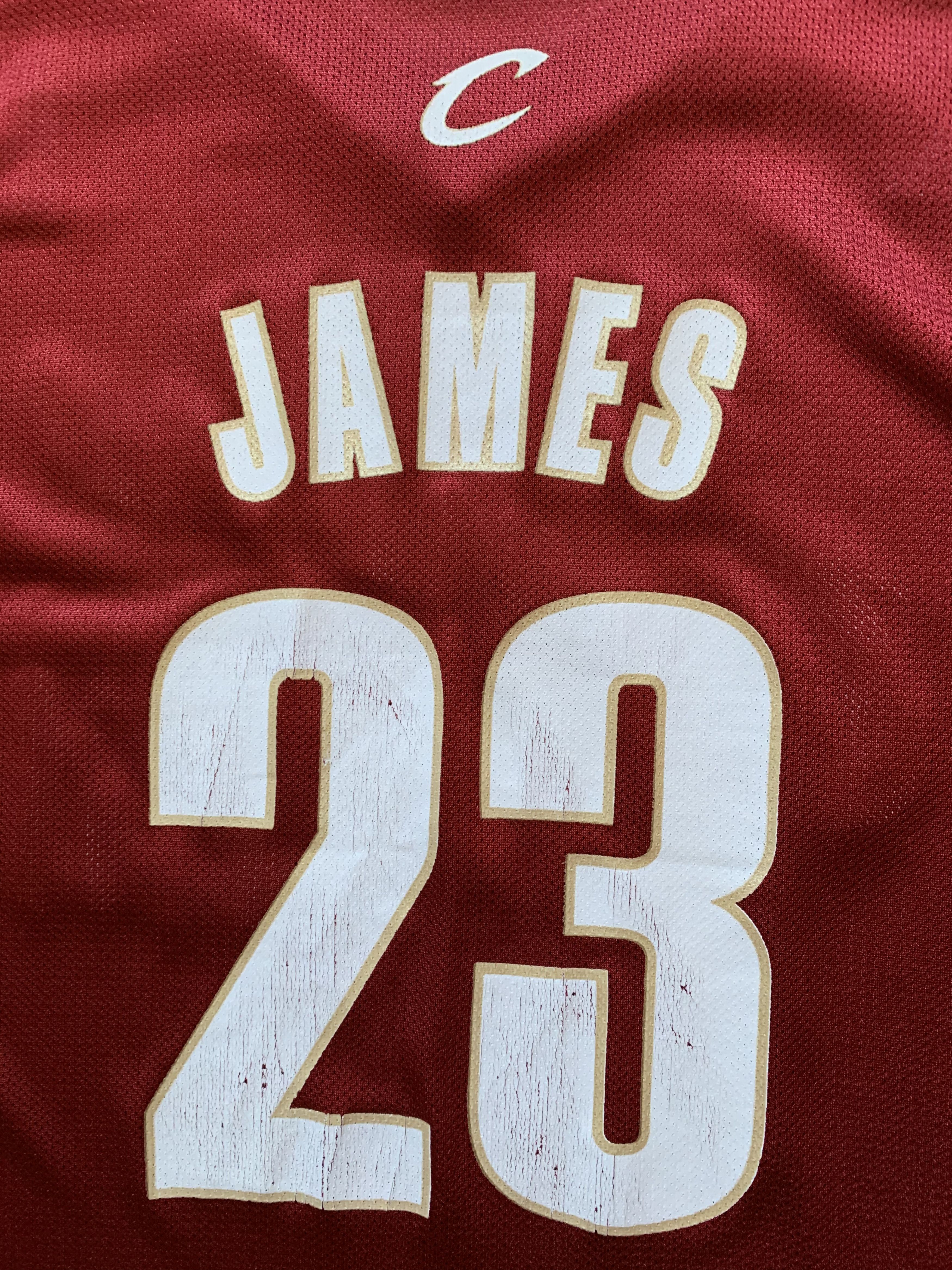 Adidas × NBA × Vintage Vintage Adidas Cleveland Cavaliers Lebron James #23 Jersey Size US XXL / EU 58 / 5 - 6 Thumbnail