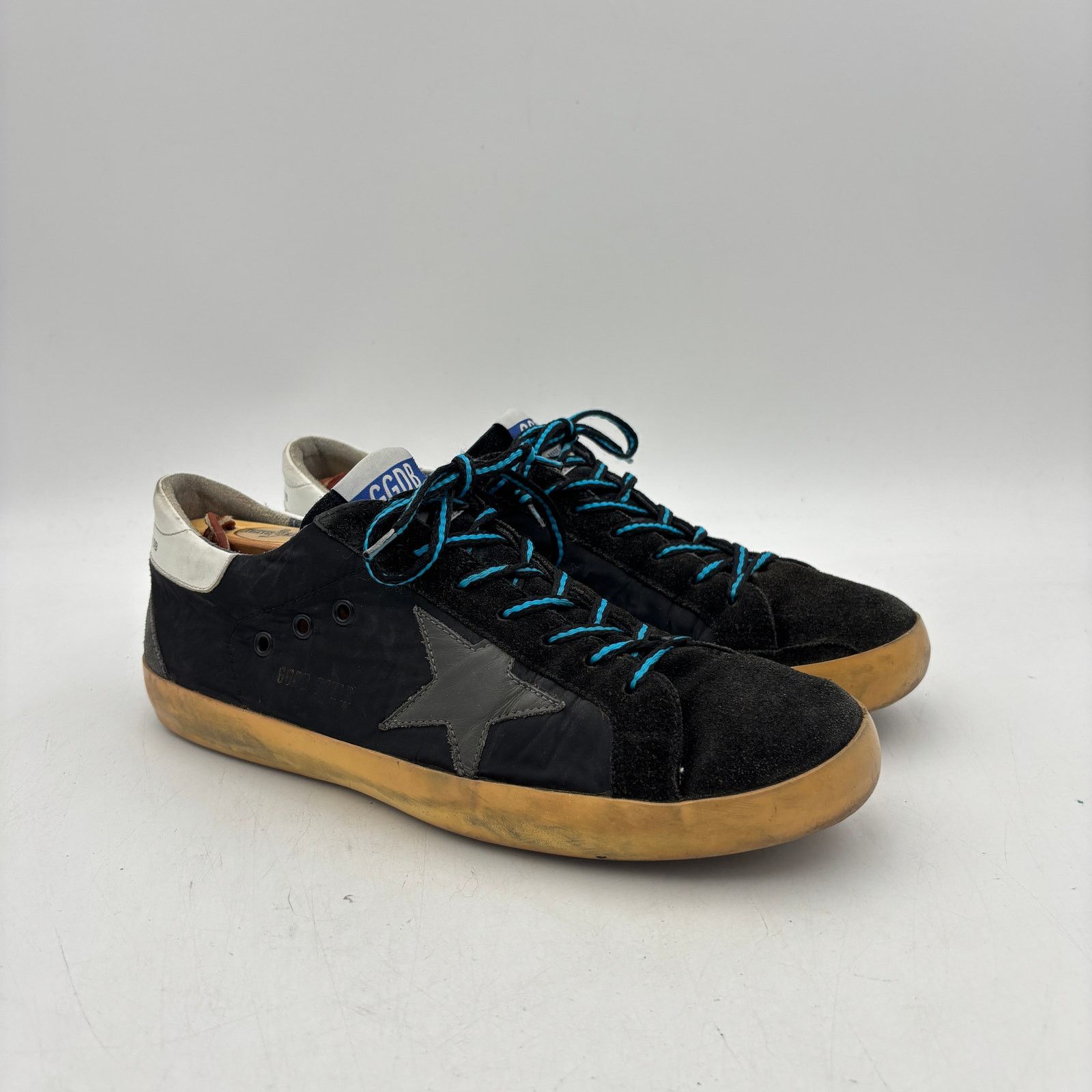 Golden Goose Superstar GGDB Suede Nylon Sneakers Shoes 44