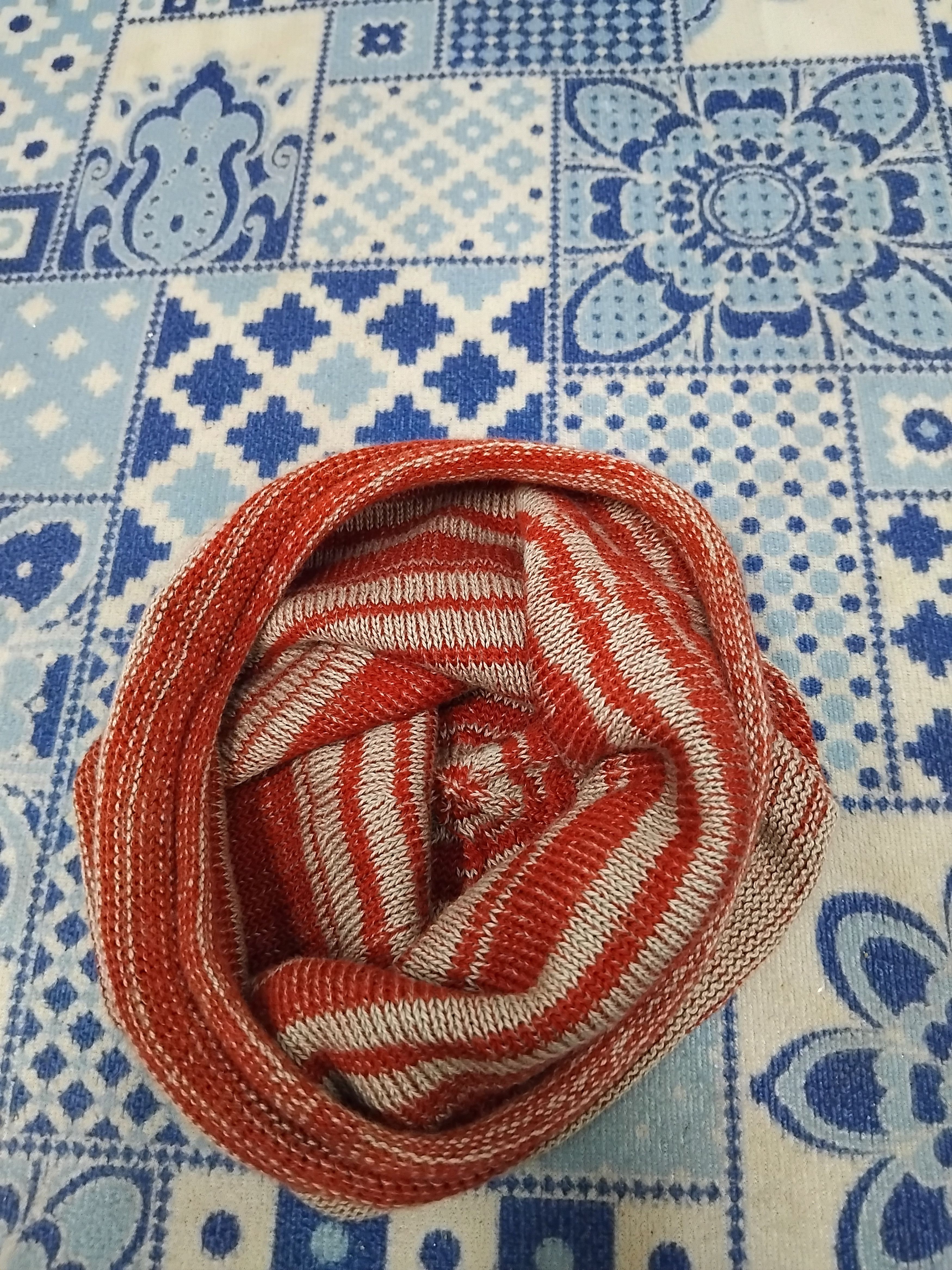 Japanese Brand 💥Unbranded stripe red beanie hat Size ONE SIZE - 2 Thumbnail