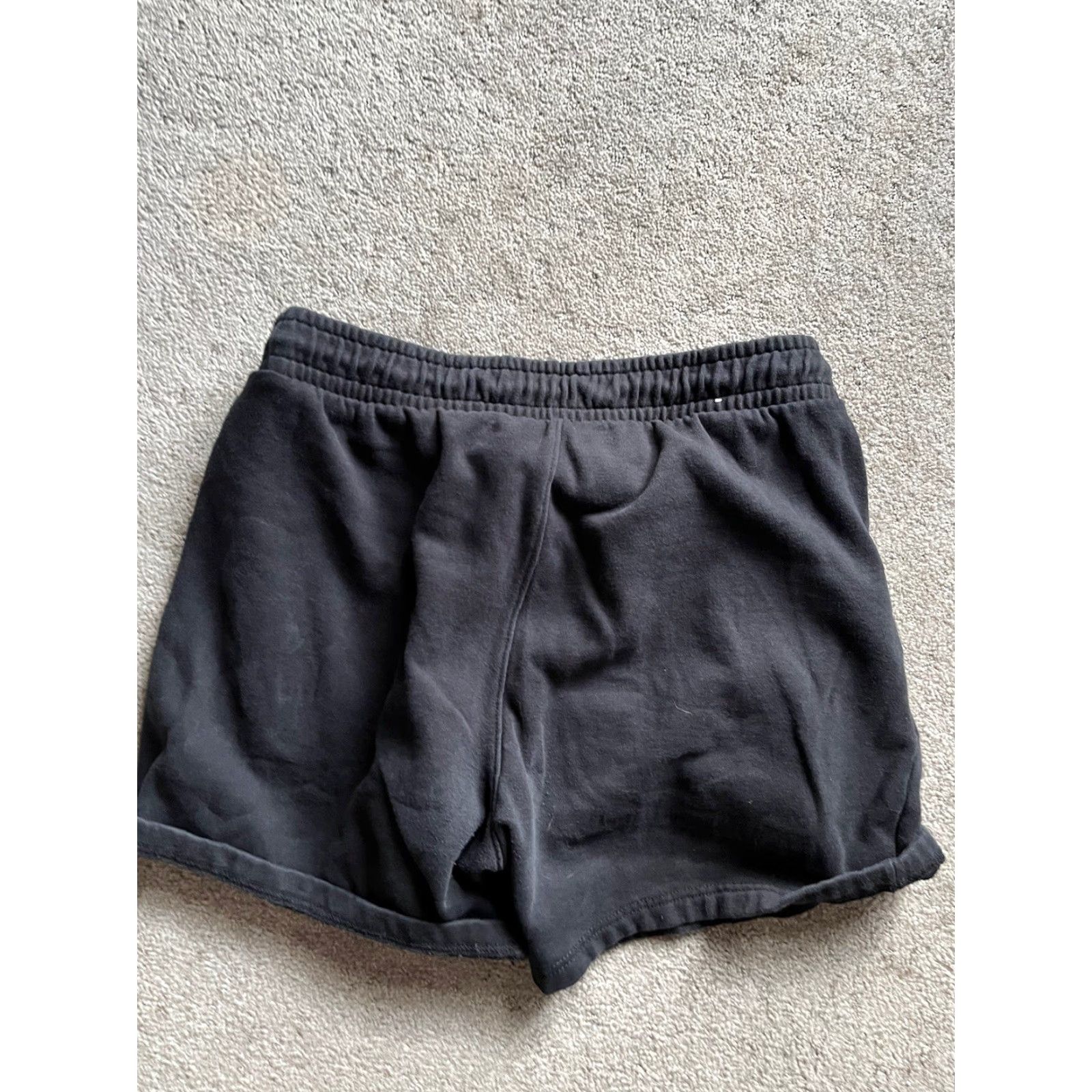 Aeropostale Aeropostale Womens Athletic Shorts Medium Black Cotton Workout Bermuda Size 32" / US 10 / IT 46 - 2 Thumbnail
