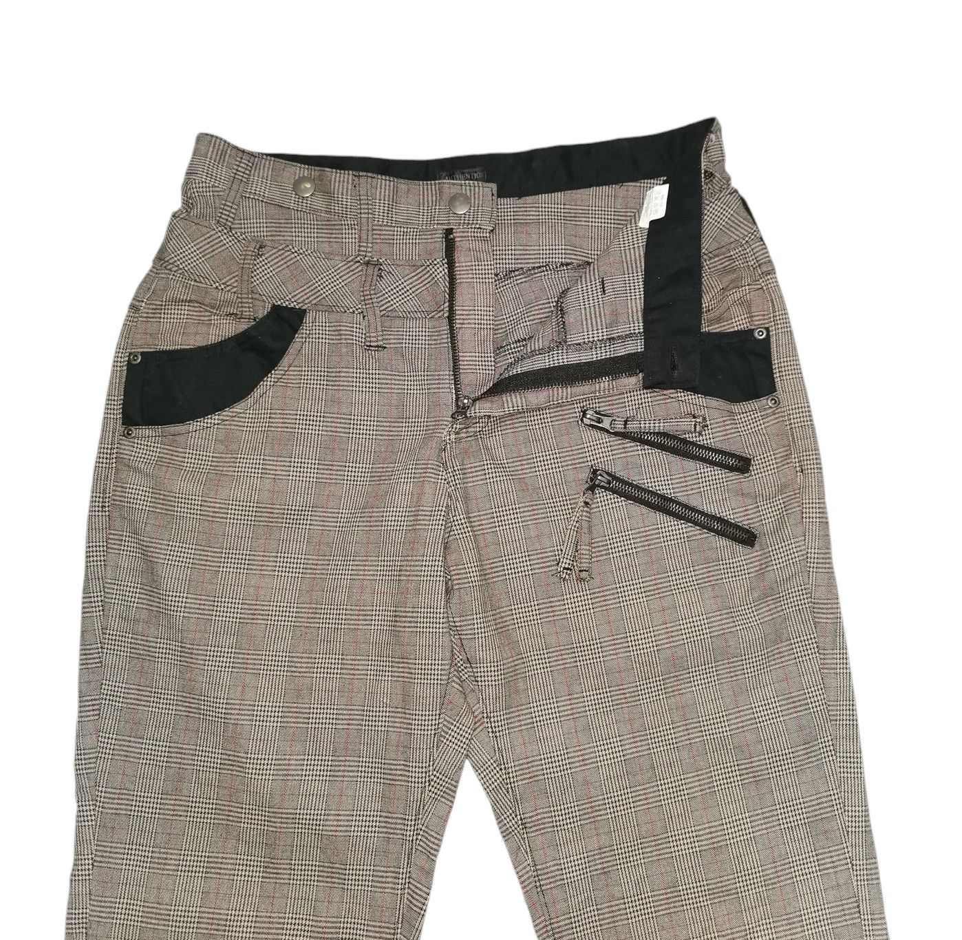 If Six Was Nine × Japanese Brand Authentic double waist plaid tartan pants Size US 32 / EU 48 - 9 Thumbnail