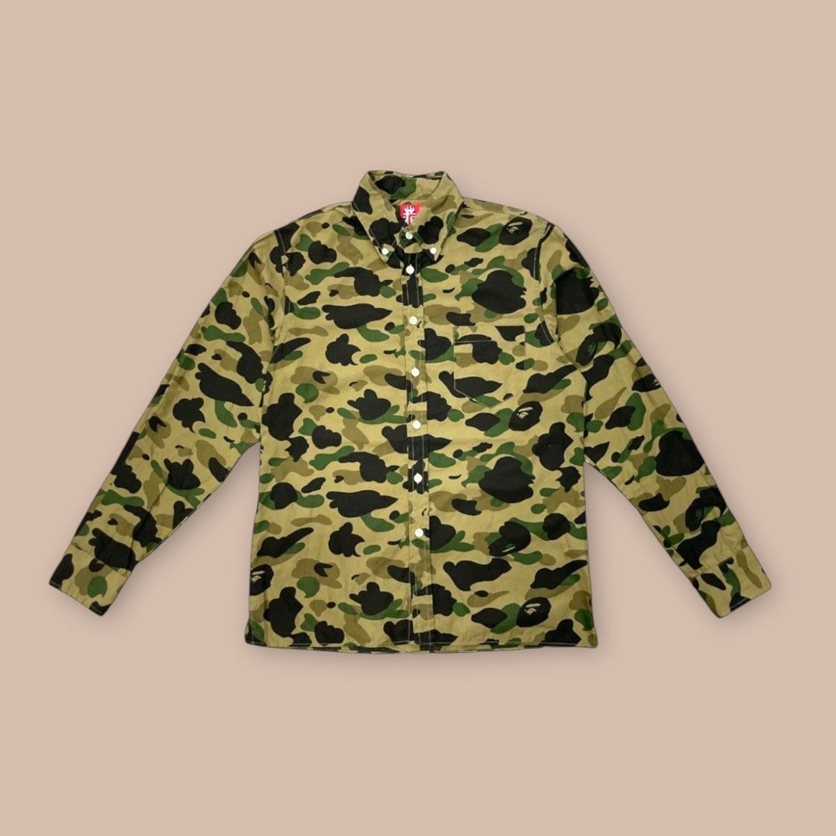 Bape A Bathing Ape 1st Camo Button-up L/S Shirt Size US S / EU 44-46 / 1 - 2 Thumbnail