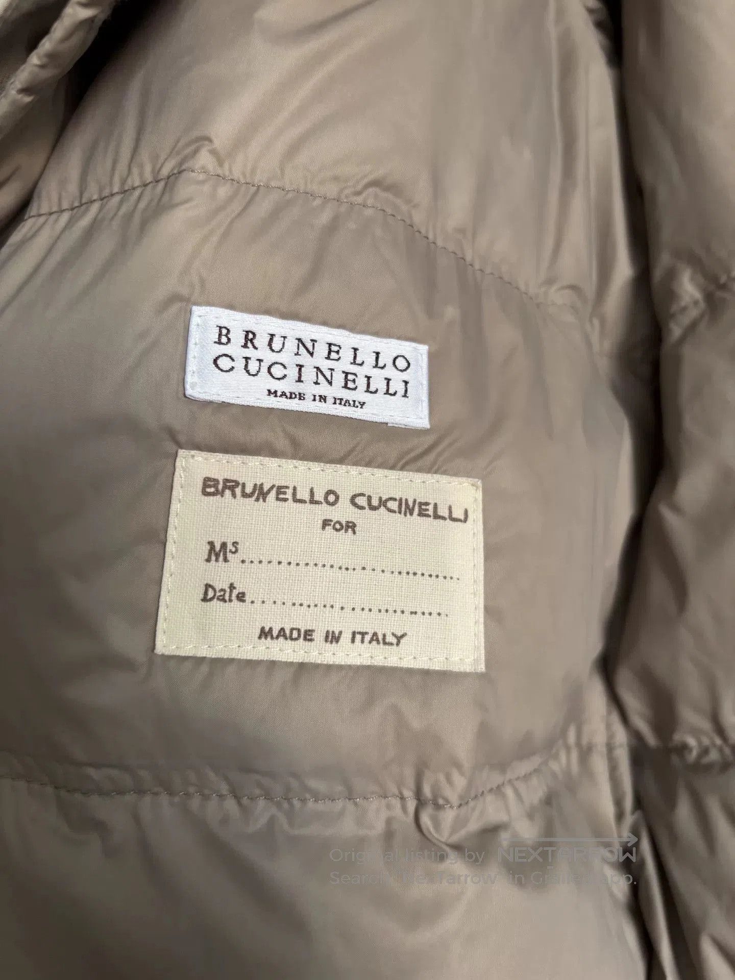 Brunello Cucinelli Brunello Cucinelli Gray Lightweight Coat. Size US S / EU 44-46 / 1 - 4 Thumbnail
