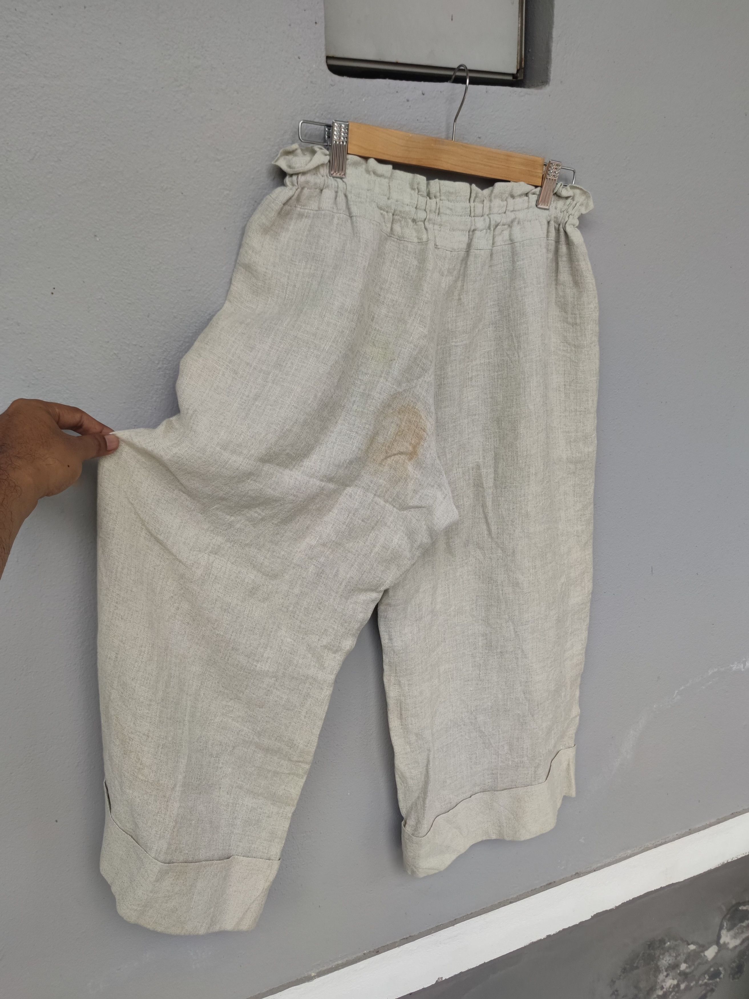 Y's Y's Linen Pant Made in Japan Fits Waist 35 and below Size US 35 - 10 Thumbnail