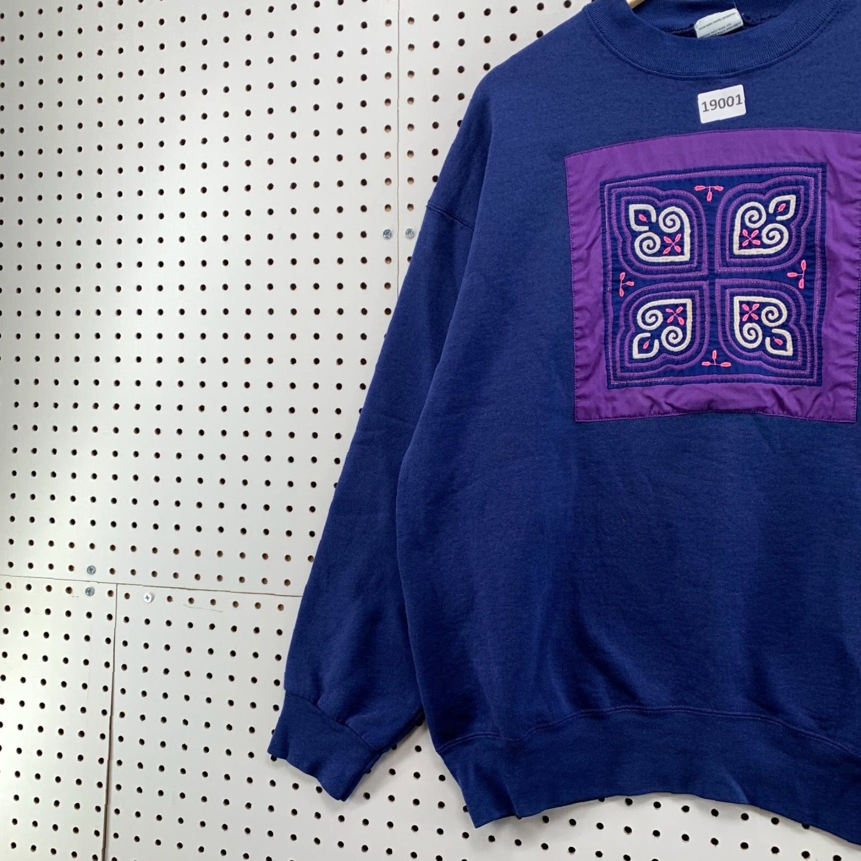 ESPIRIT VINTAGE Pro Spirit Select Sweats Shirt Unisex Adults XLT Purple Navy Crew Neck Pullover 24.5x28 Mens Womens Boys Girls Size US XL / EU 56 / 4 - 3 Thumbnail