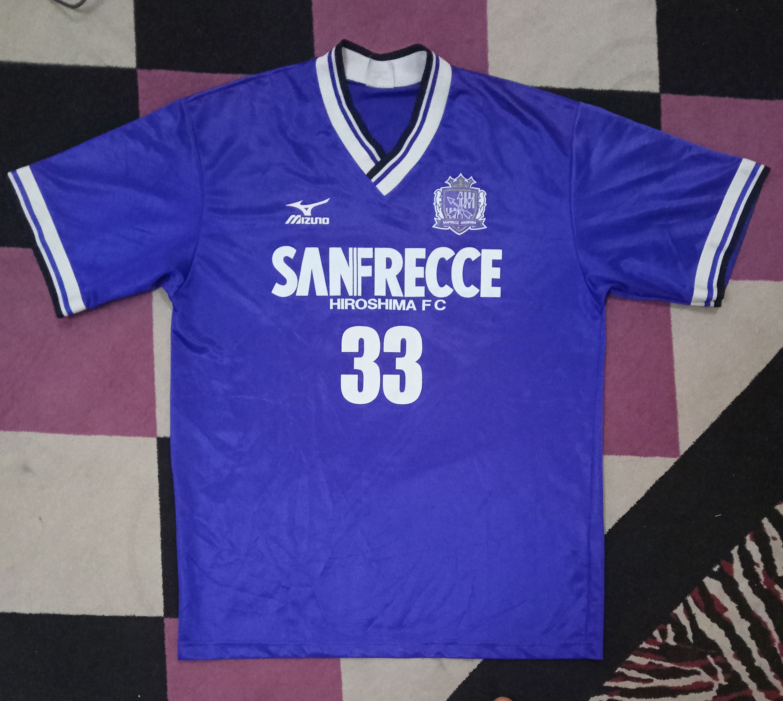 Mizuno Mizuno Sanfrecce Hiroshima FC Vintage Jersey Size US L / EU 52-54 / 3 - 1 Thumbnail