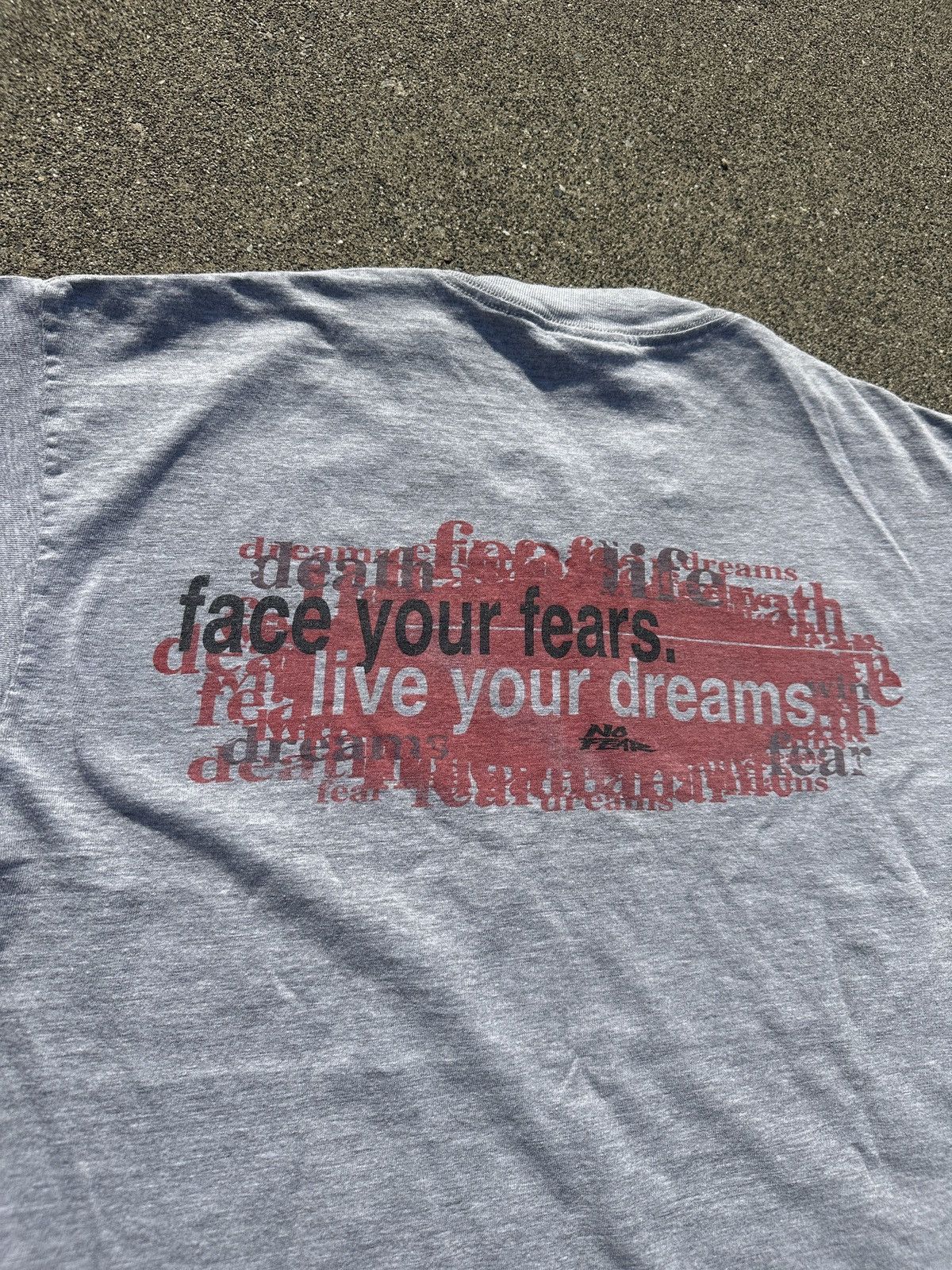 No Fear Vintage no fear face your fears t shirt size Large Size US L / EU 52-54 / 3 - 4 Thumbnail
