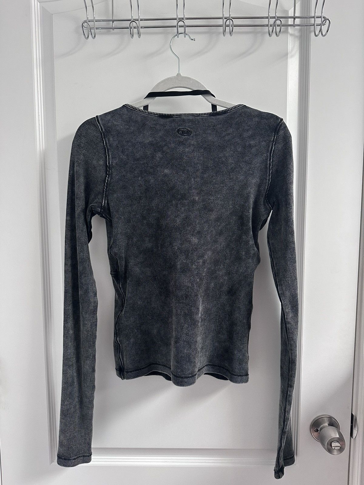 Diesel T-ANALIE Long Sleeve Jersey Top Size M / US 6-8 / IT 42-44 - 2 Thumbnail