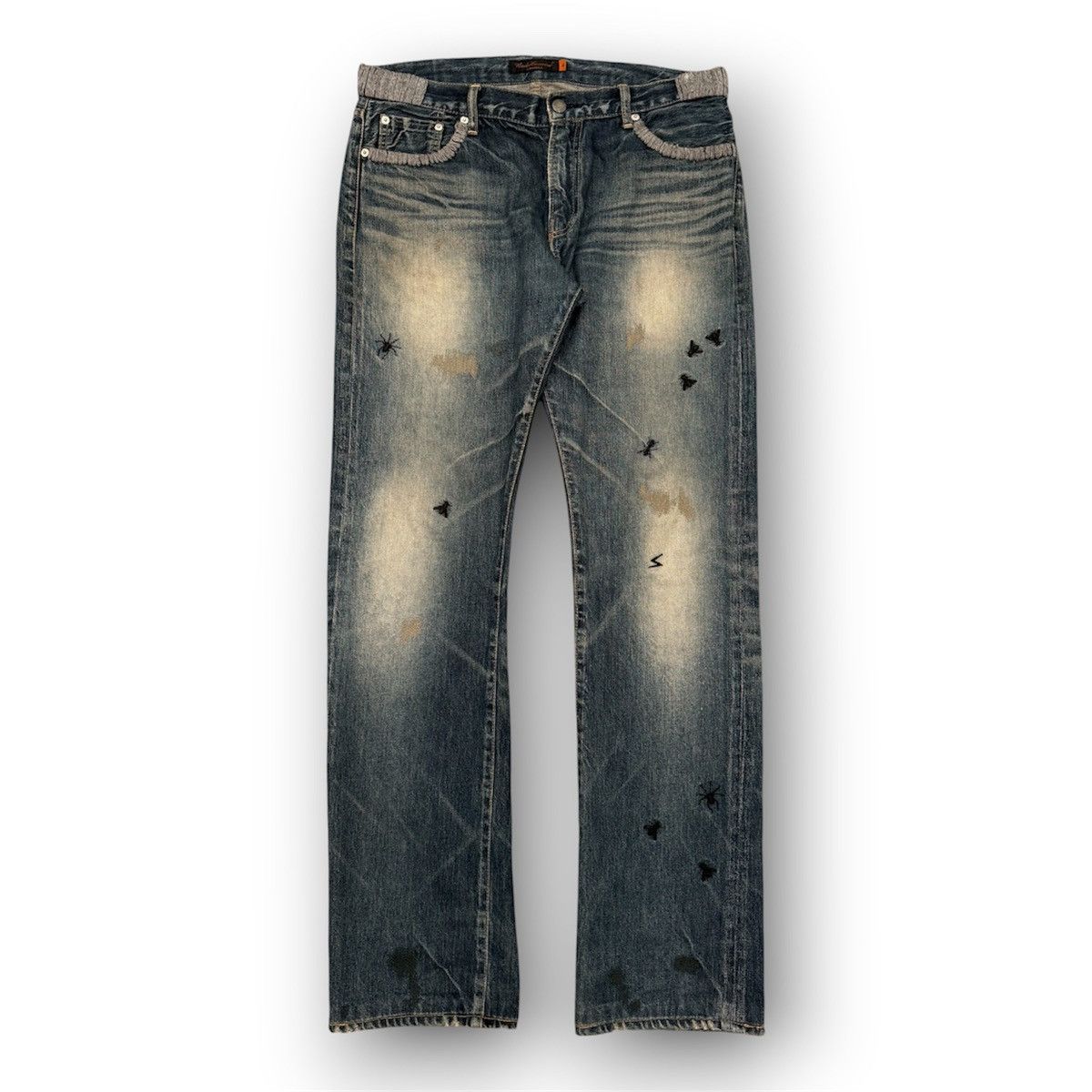 Undercover SS09 “Neoboy” Patti Smith Poem Zip Denim | Grailed