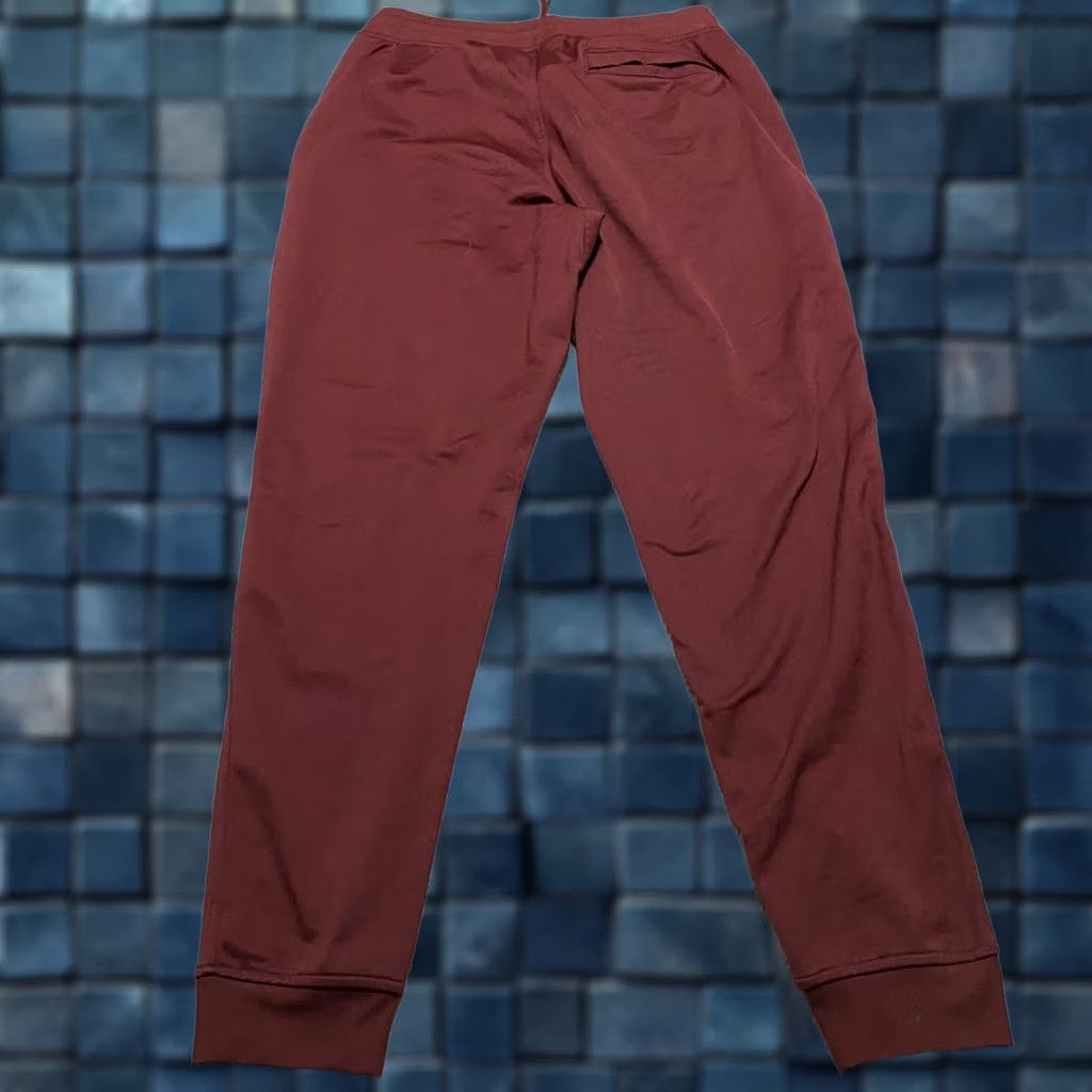 Under Armour Under Armour Pants Mens LT Tall Red Joggers Loose Tapered Drawstring Zip Pockets Size US 33 - 1 Thumbnail
