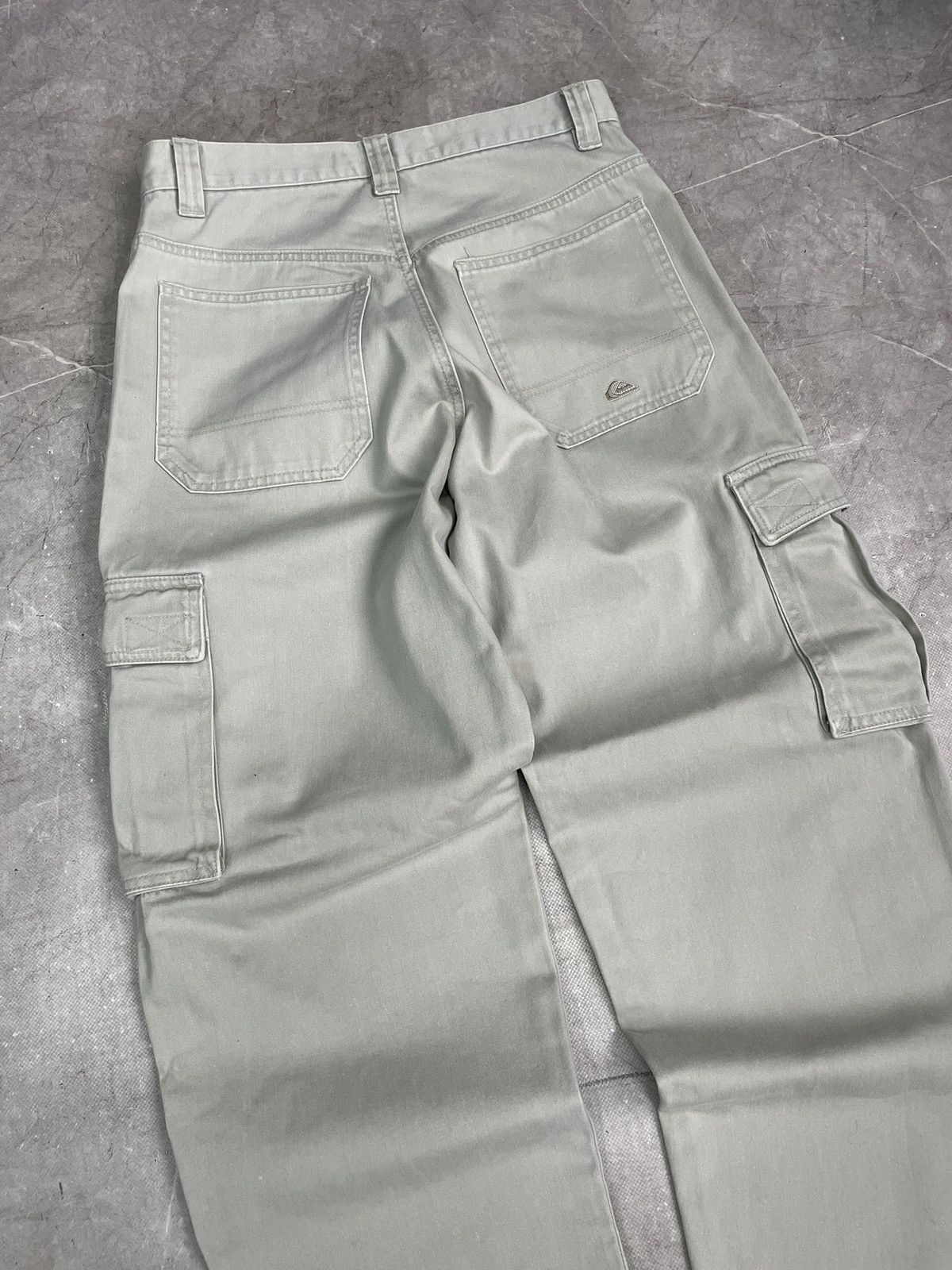 Quiksilver Surf style cargo carpenter retro pants Quiksilver USA y2k Size US 30 / EU 46 - 10 Thumbnail