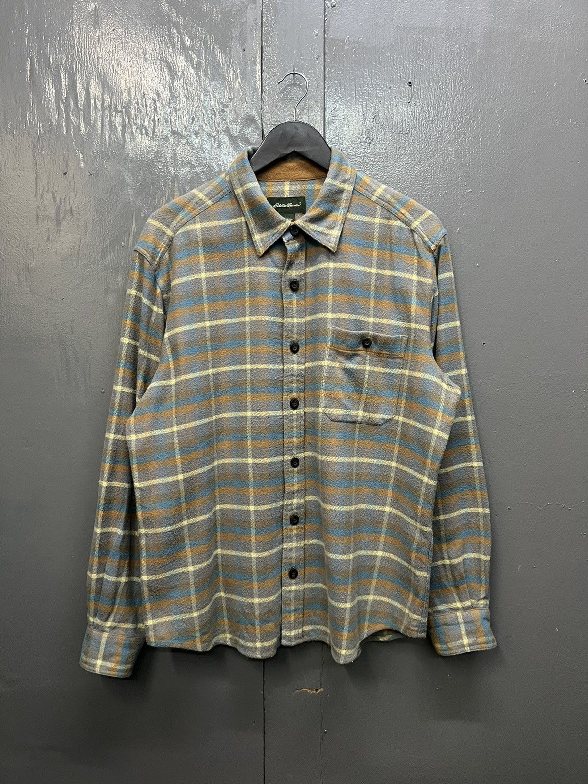 Eddie Bauer × Vintage Eddie Bauer Flannel Shirt Size US L / EU 52-54 / 3 - 1 Thumbnail