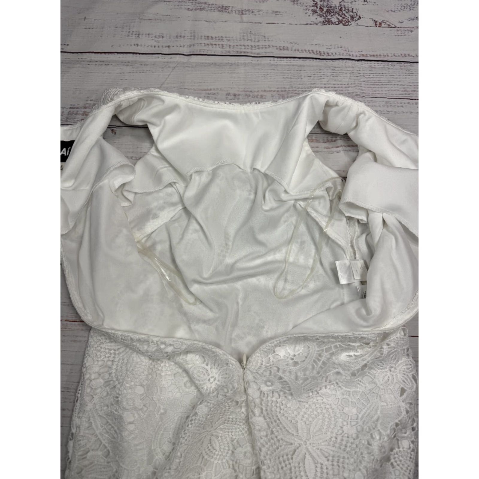 manning cartell white mini dress Manning Cartell Supreme Extreme Mini // Size 10