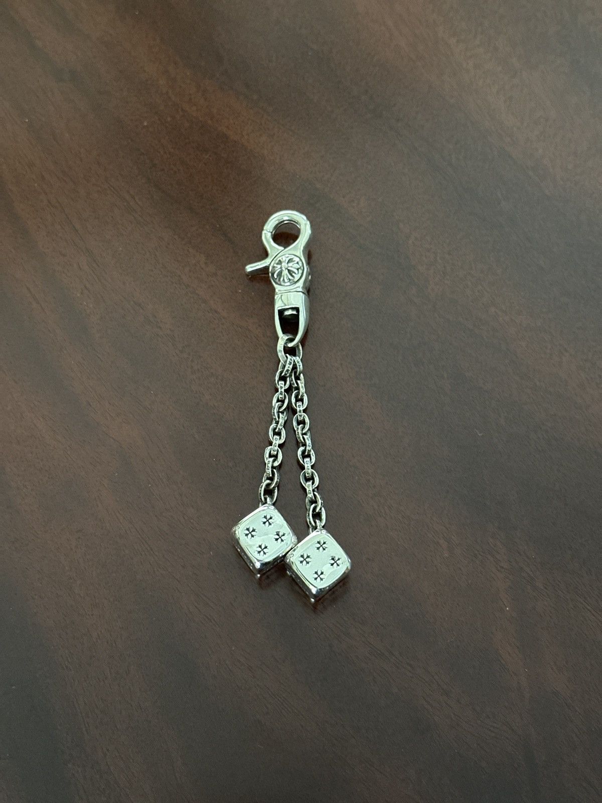 Chrome Hearts Chrome Hearts Dice Paper Chain Keychain Grailed