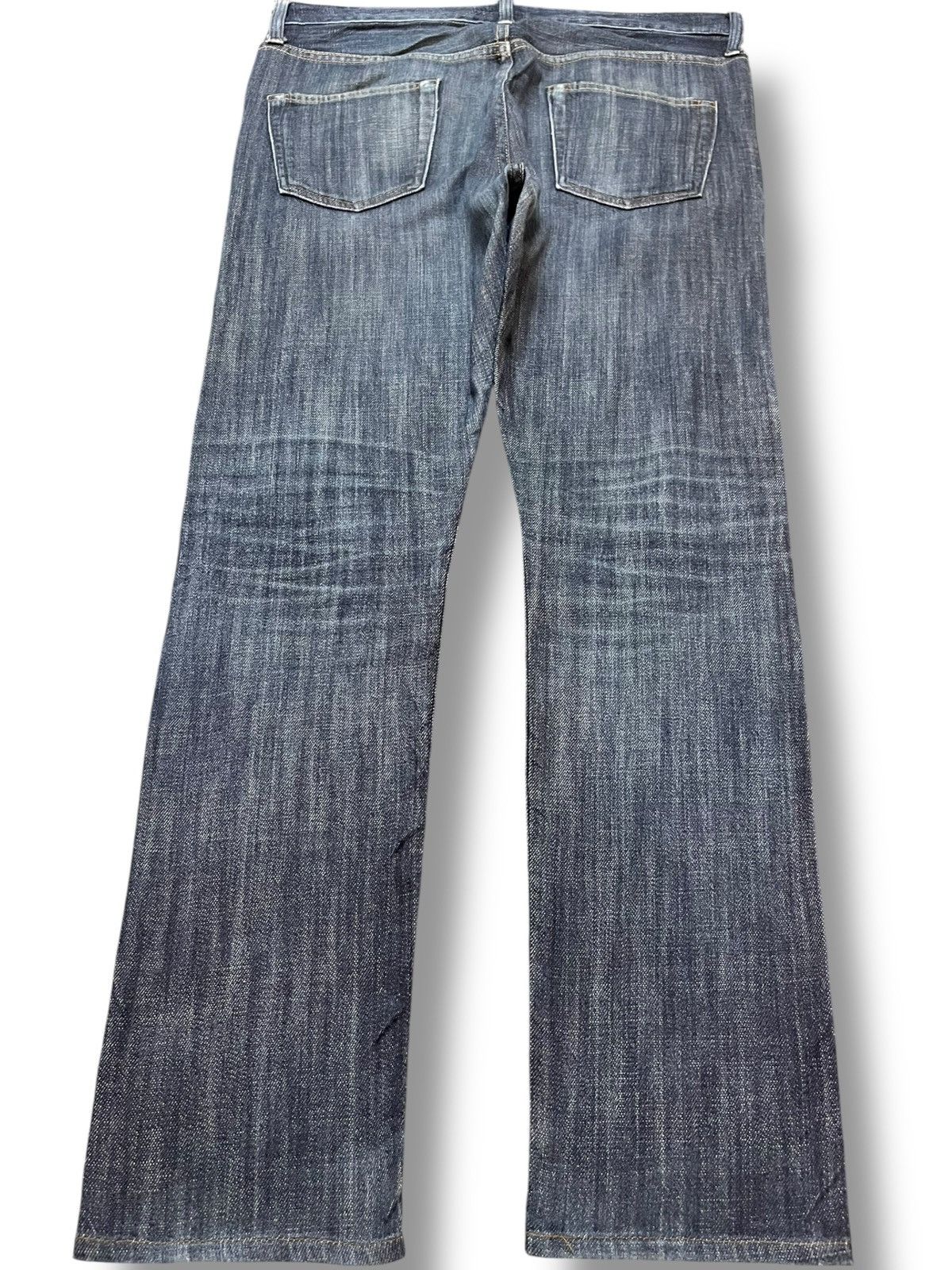 United Arrows Vintage Monkey Lime United Arrows Slim Fit Zipper Denim Size US 33 - 5 Thumbnail