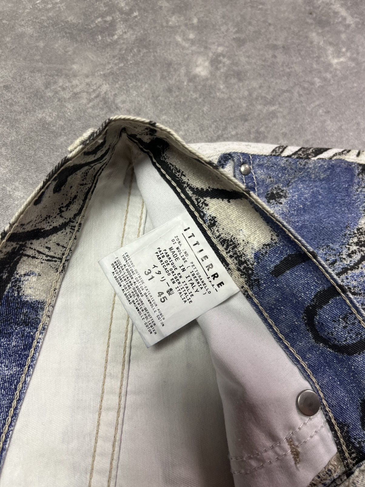 Just Cavalli 00s Just Cavalli Napoleon Parody Cropped Jeans 30 31 Size US 31 - 12 Thumbnail