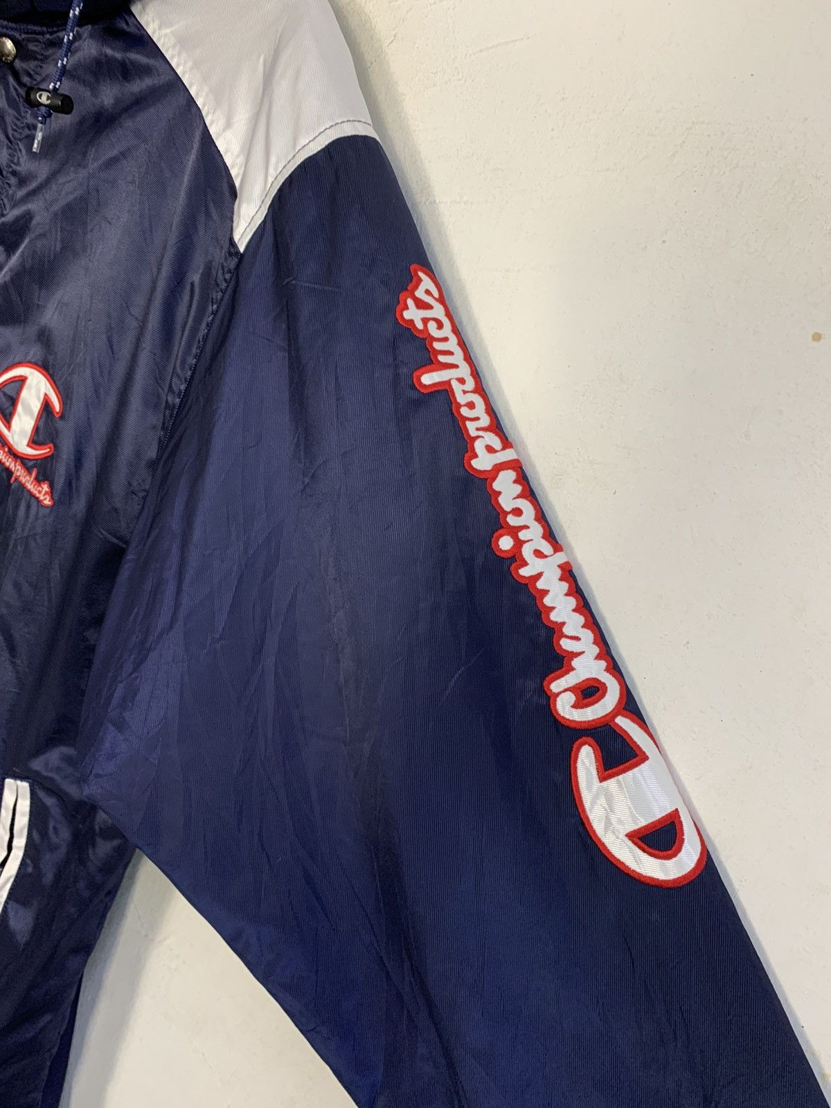 Champion 90s Padded Champion Coach Parka Hooded Button Sherpa Inner Size US XL / EU 56 / 4 - 5 Thumbnail