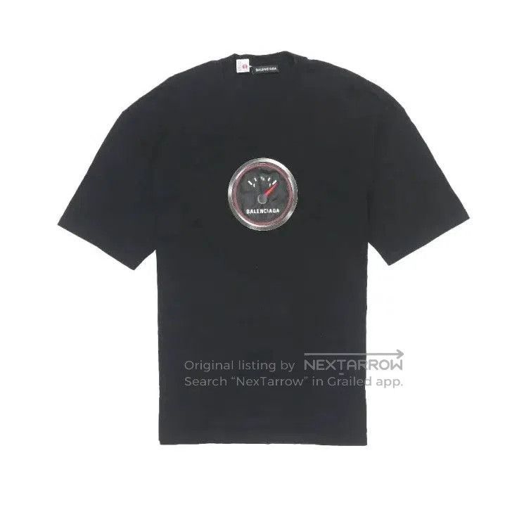 Balenciaga Balenciaga Logo Print Black Short Sleeve T. Size US M / EU 48-50 / 2 - 1 Thumbnail