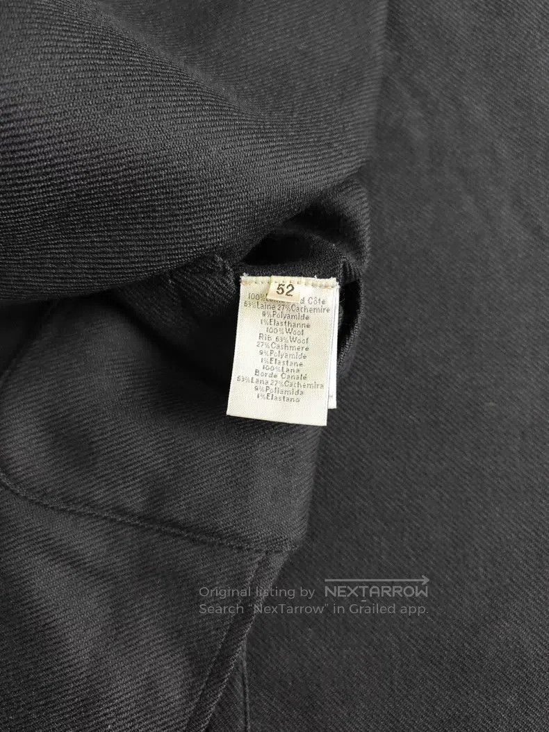 Other Hermes Wool suit jacket coat, dark blue, 100% wool fabric, Size 52R - 5 Thumbnail