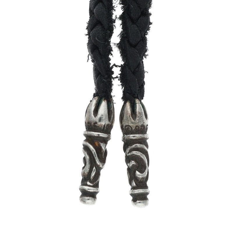Chrome Hearts Chrome Hearts Leather Braid Blade Necklace Size ONE SIZE - 4 Thumbnail