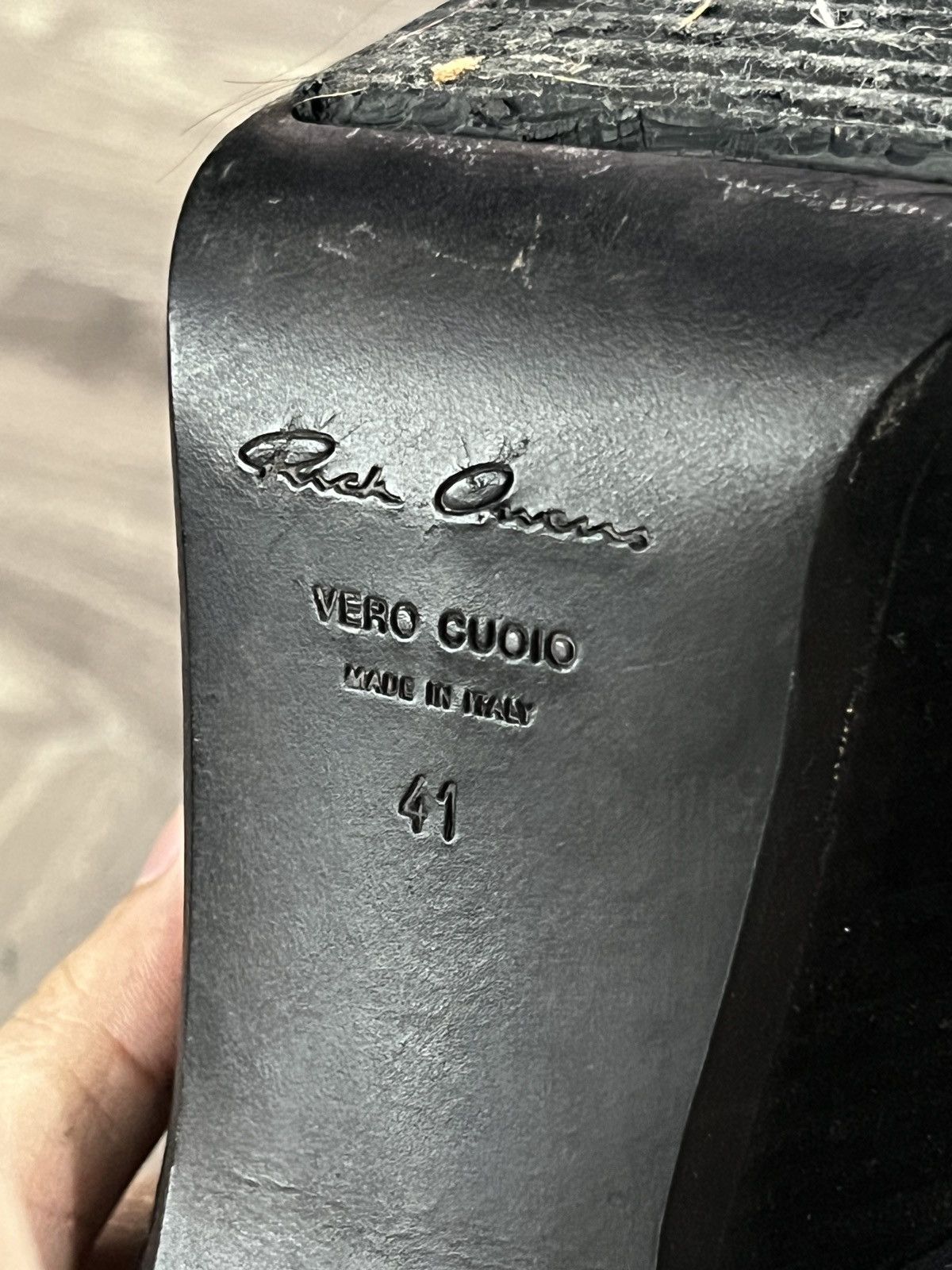 Rick Owens SAMPLE SS20 Rick Owens Tecuatl Kowboy Runway Kiss Boots Size US 8.5 / EU 41-42 - 11 Thumbnail