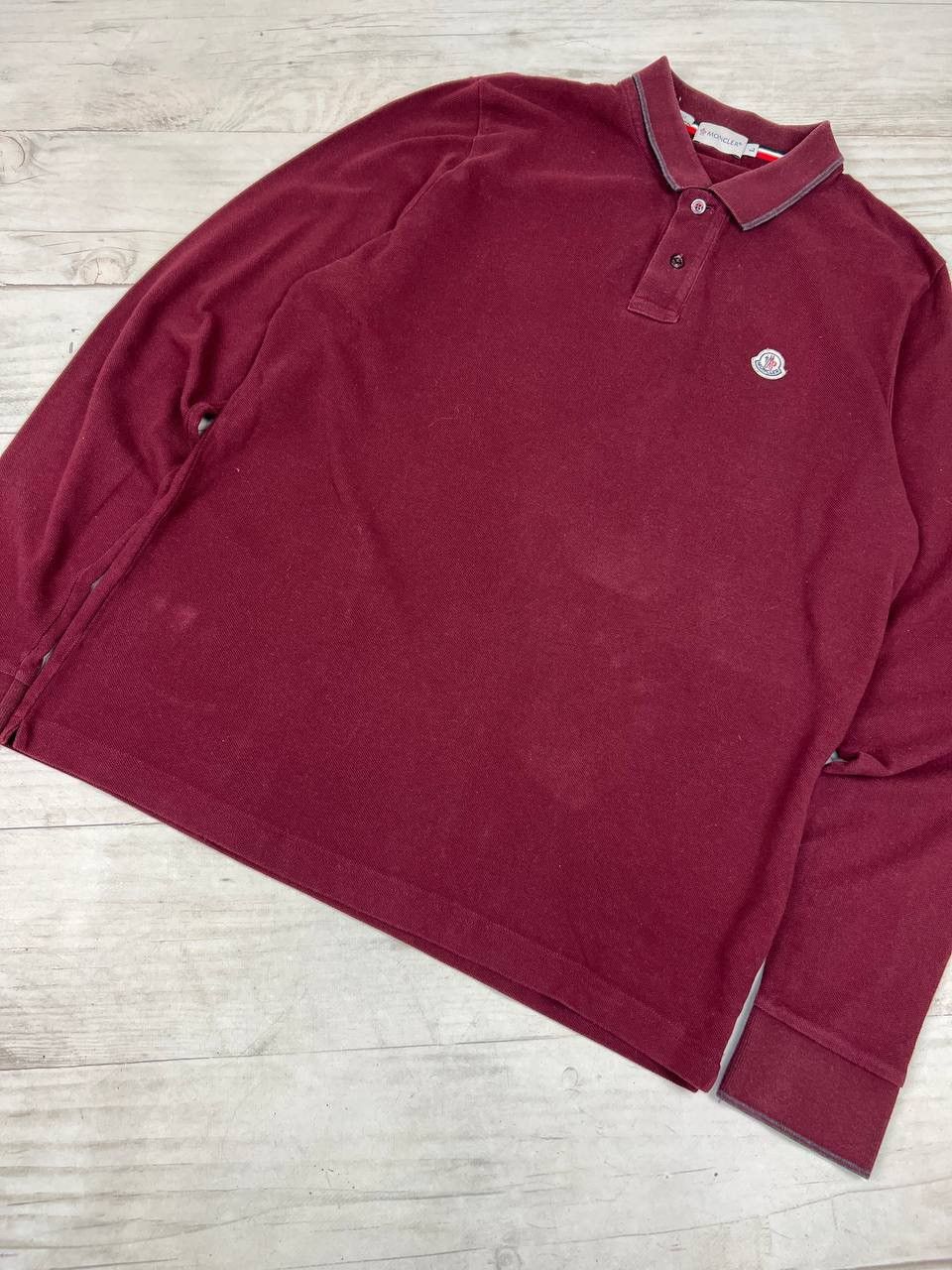 Moncler Maglia Polo Manica Lunga Polo Shirt Long Sleeve