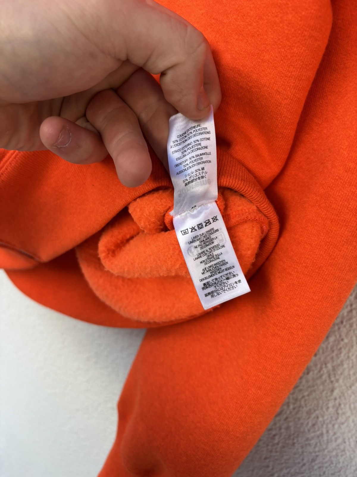 Supreme Supreme heavyweight orange zip Size US M / EU 48-50 / 2 - 7 Thumbnail