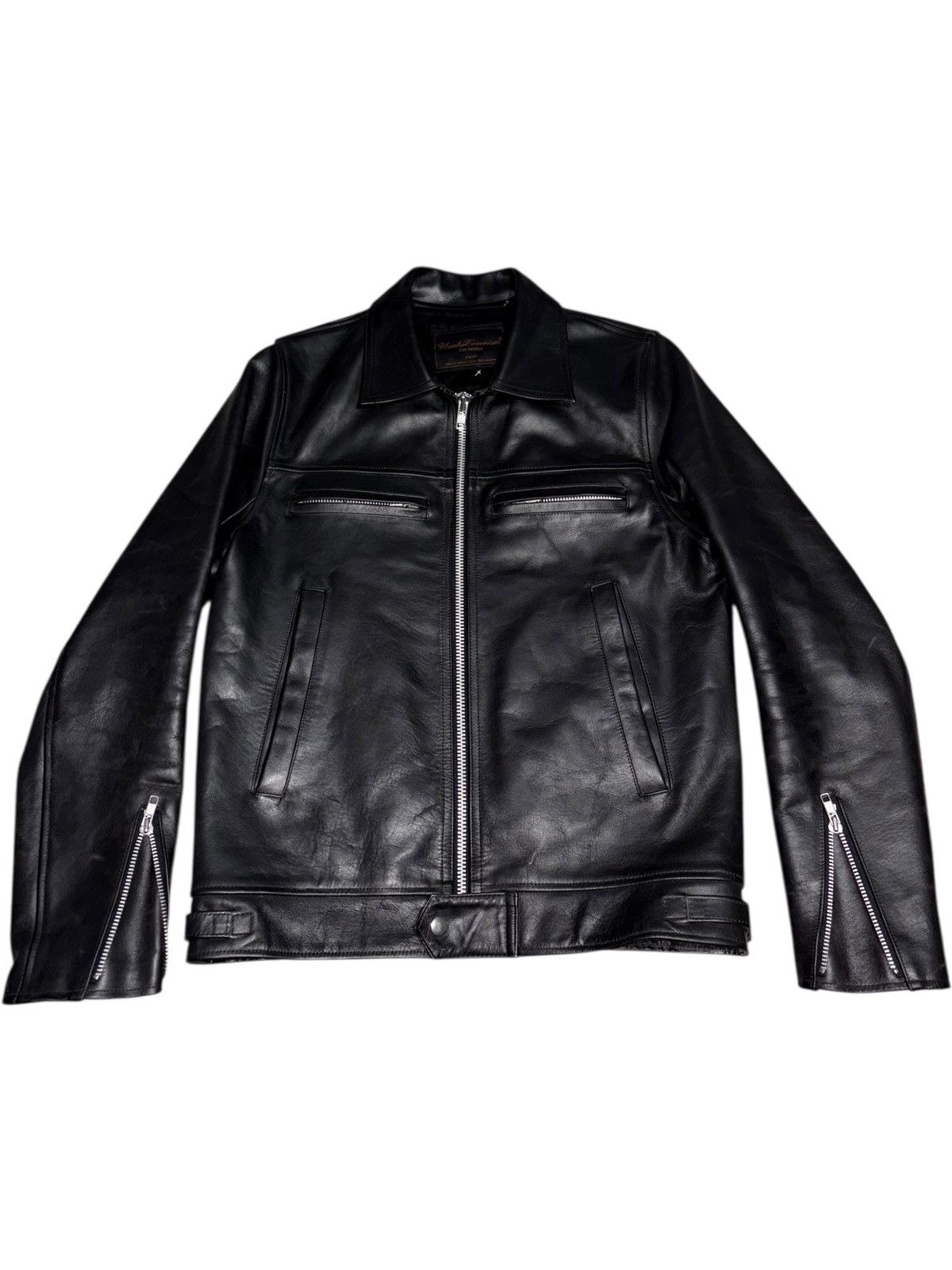Undercover AW02 Undercover Witch Cell division Jacket Biker moto racer Size US M / EU 48-50 / 2 - 2 Thumbnail