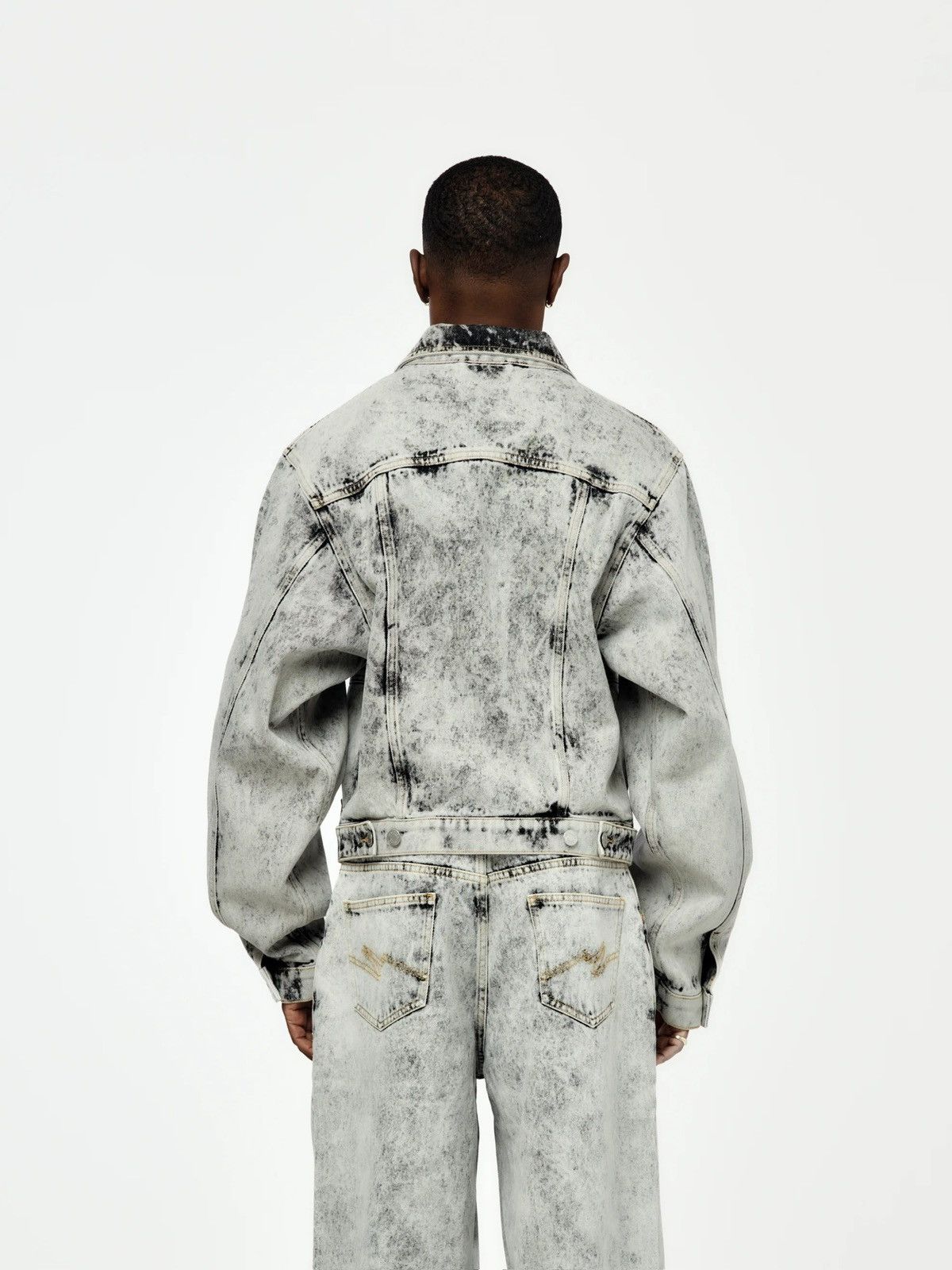 Martine Rose MARTINE ROSE ACID WASH ZIP FRONT JACKET S Size US S / EU 44-46 / 1 - 6 Thumbnail