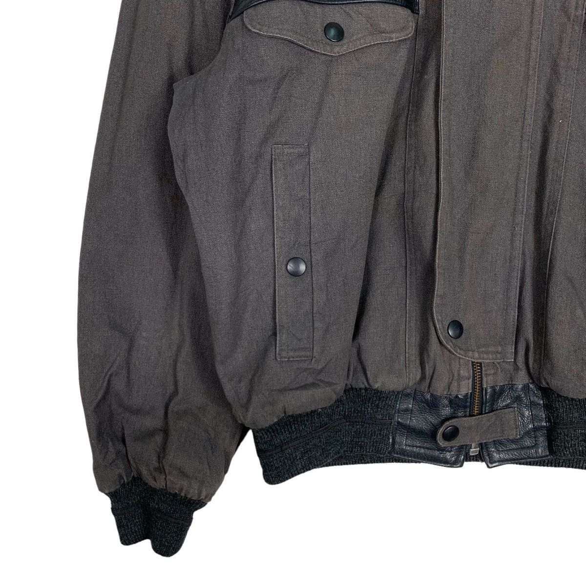 Vintage FORBICI D’ORO HOMME Big Logo Sherpa Bomber Jacket #0523-C24 Size US M / EU 48-50 / 2 - 3 Thumbnail