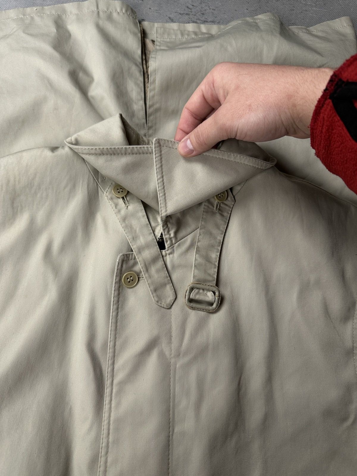 Yves Saint Laurent Yves Saint Laurent Trench Coat Beige Nova Check Lined 80s Size US L / EU 52-54 / 3 - 11 Thumbnail